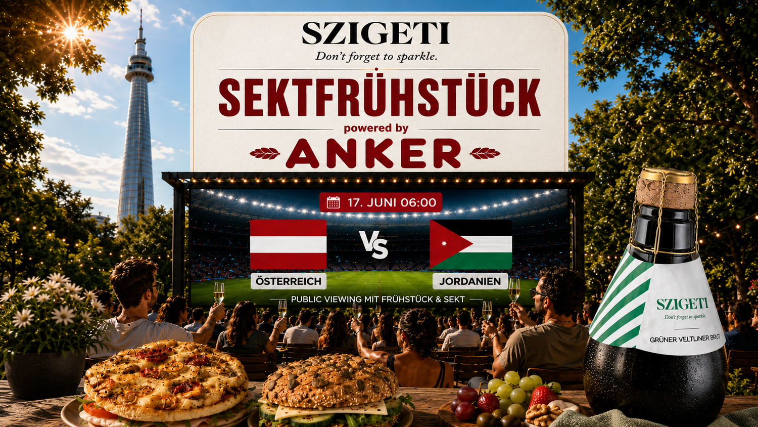 Heute.at - Verpasse nicht das Szigeti & ANKER Sektfrühstück