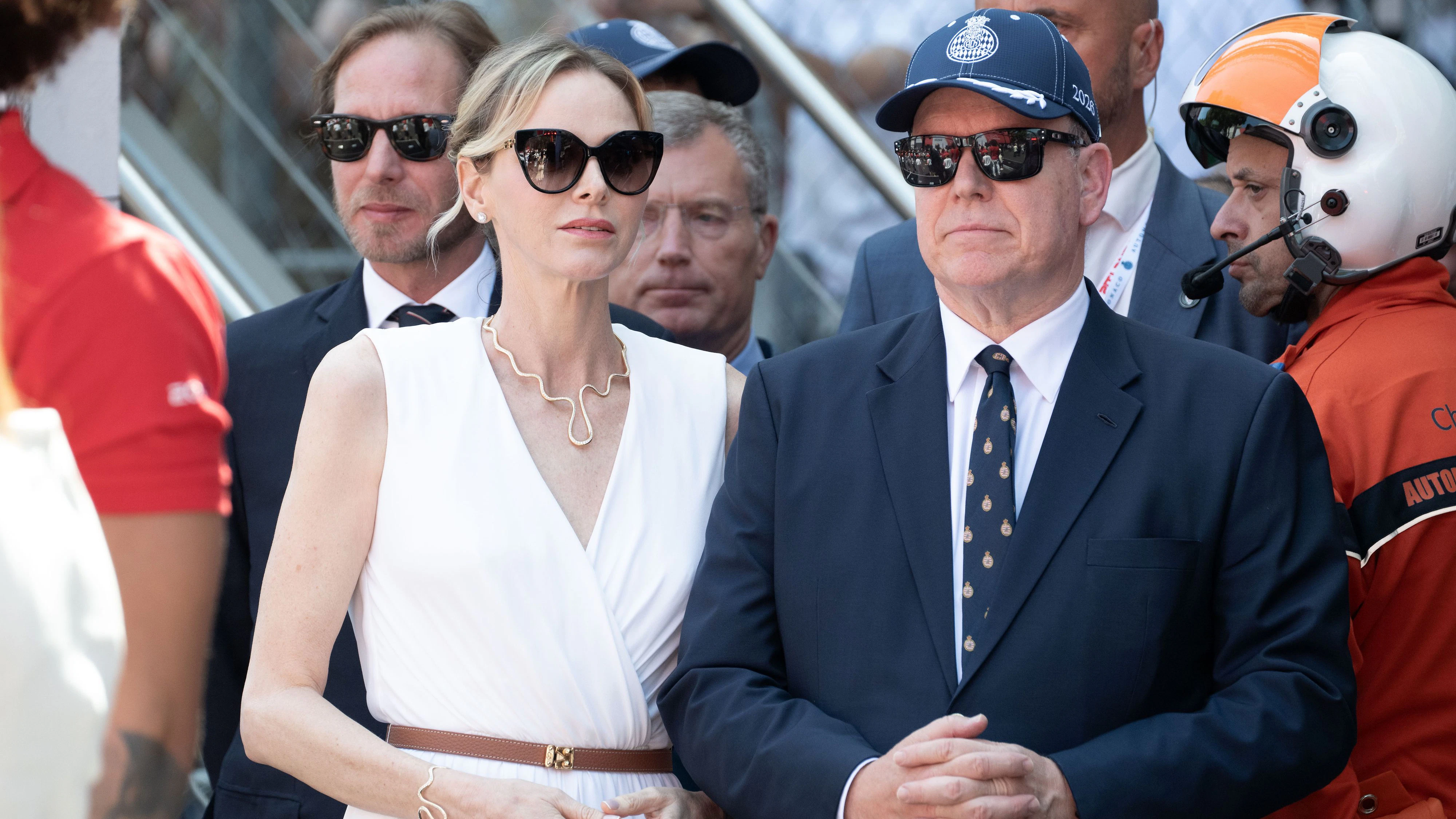Fürst Albert von Monaco und Fürstin Charlene beim F1 Grand Prix von Monaco am 07. Juni 2026.