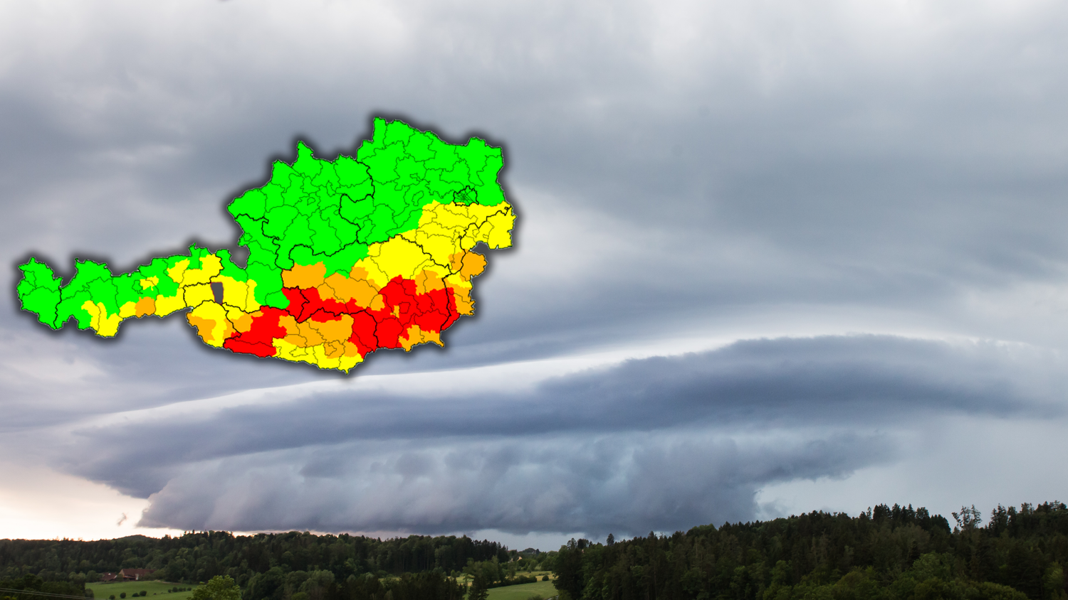 Heute.at - Heftige Unwetter! Hier kracht es jetzt gewaltig
