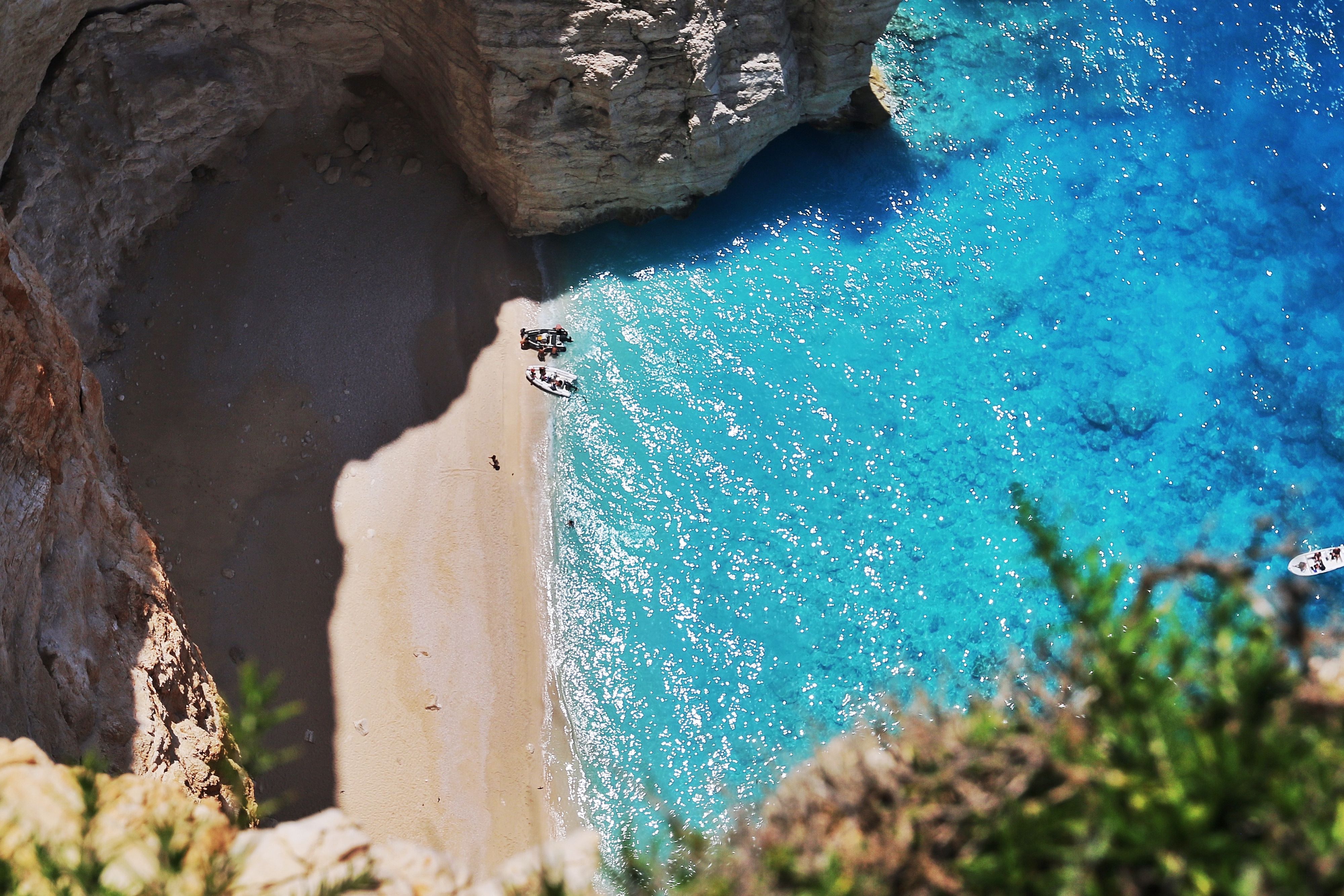Der berühmte Navagio-Strand auf der Insel Zakynthos bleibt aus Sicherheitsgründen weiterhin gesperrt.