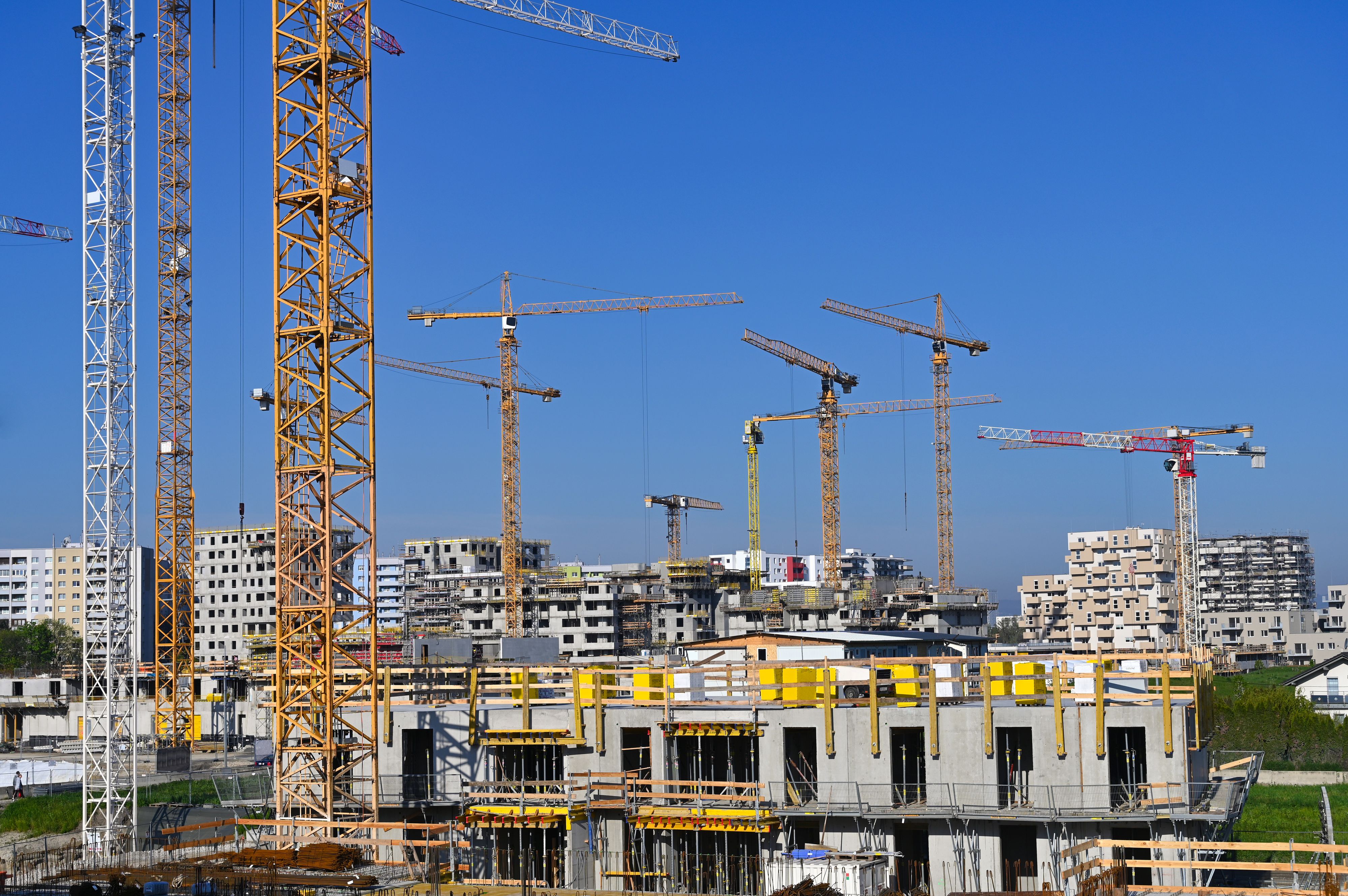 Statt 12.600 Wohnungen werden heuer voraussichtlich nur 9.400 in Wien gebaut.