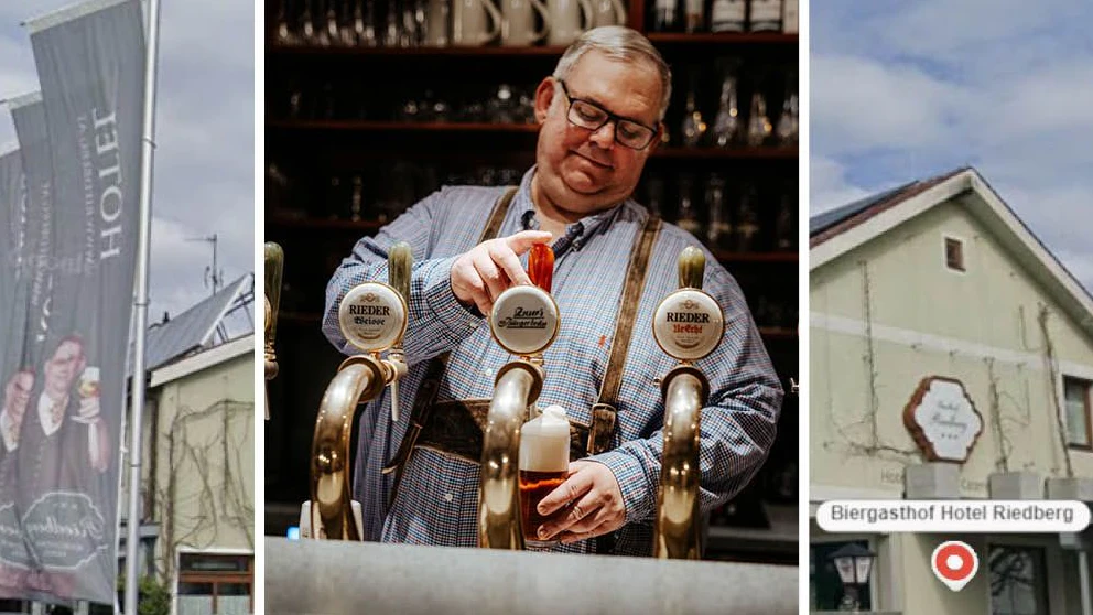 Karl Zuser jun., Betreiber des Biergasthof Riedberg (OÖ): "Wirtschaftlich ist die Entwicklung belastend."