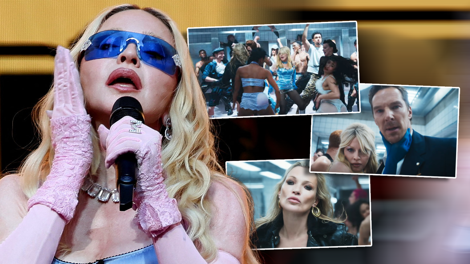 Madonna ist zürück - und hat viele Stars dabei.