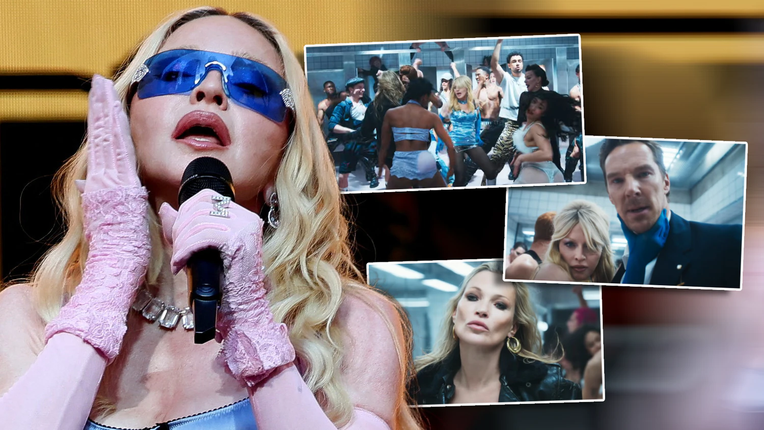 Madonna ist zürück - und hat viele Stars dabei.