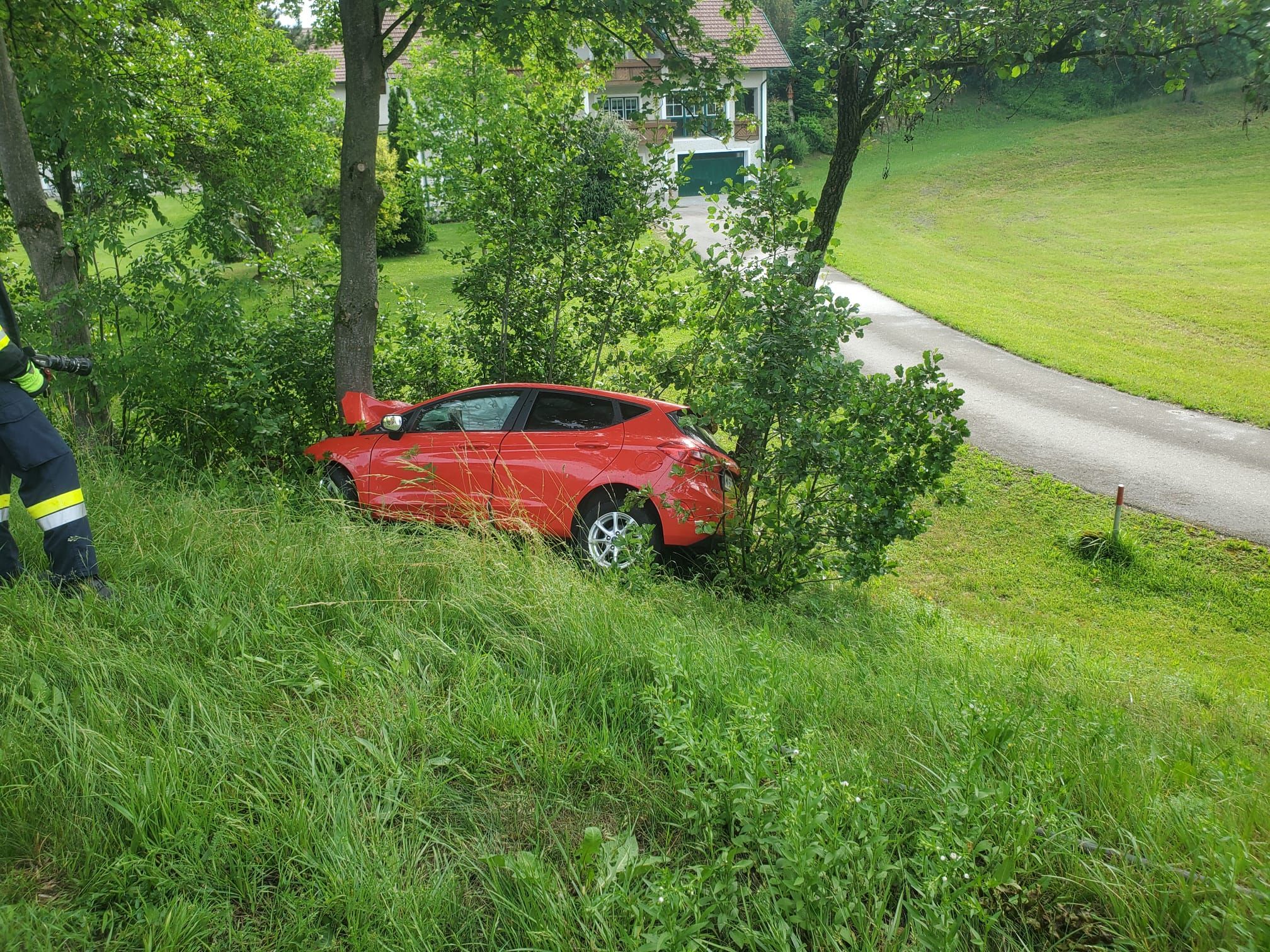 Ein 86-jähriger Autofahrer kam bei einem Unfall in Haag ums 