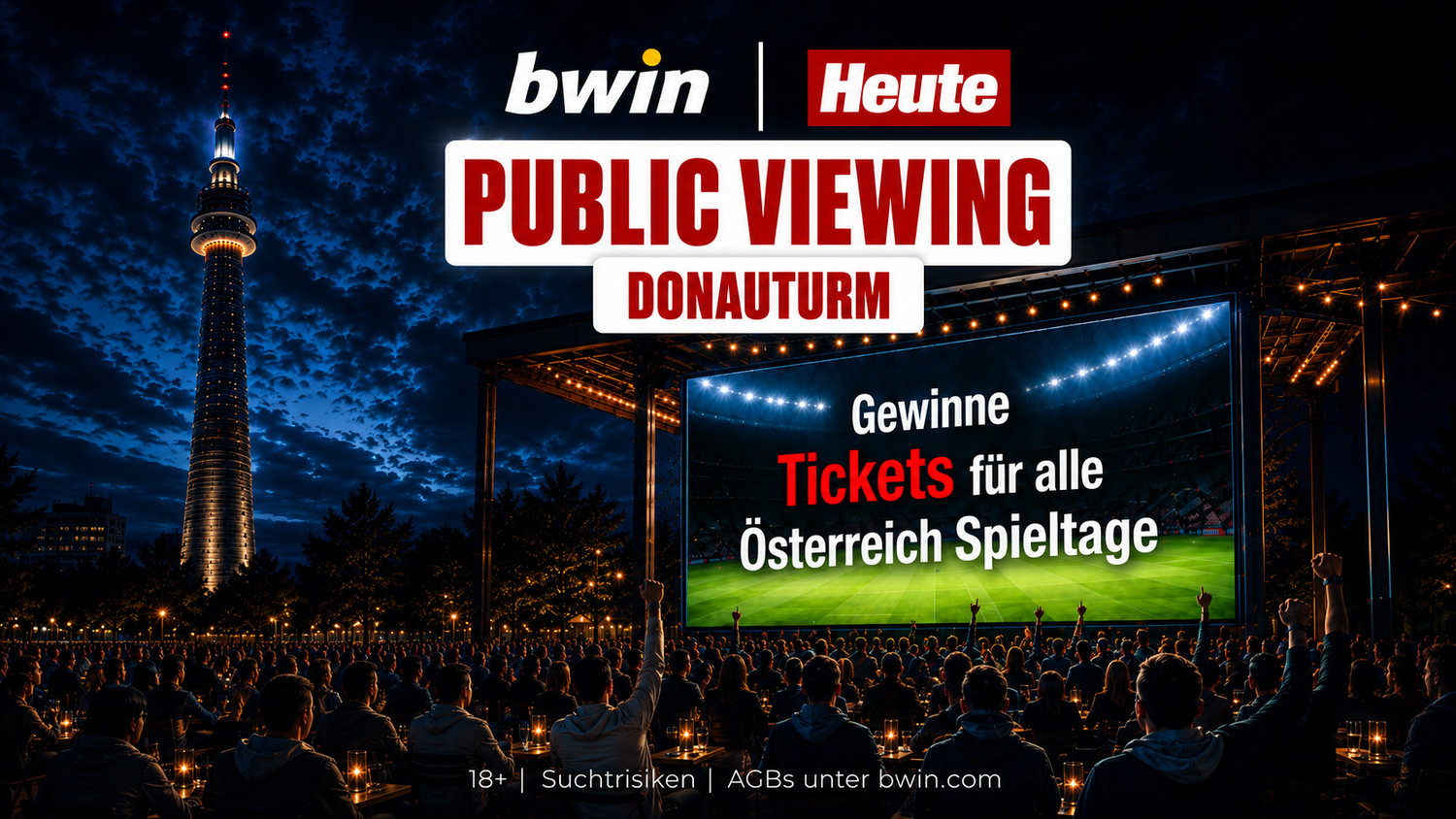 Heute.at - Heute und bwin schicken dich zum WM Public Viewing
