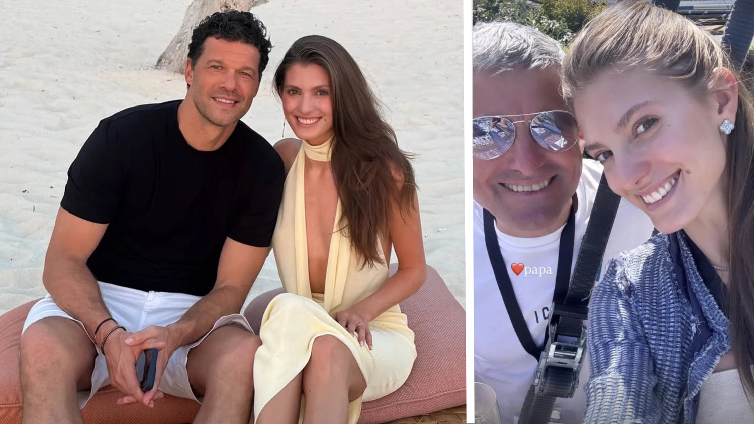 Michael Ballacks Freundin Sophia genoss das Rennwochenende in Monaco mit ihrem Papa.