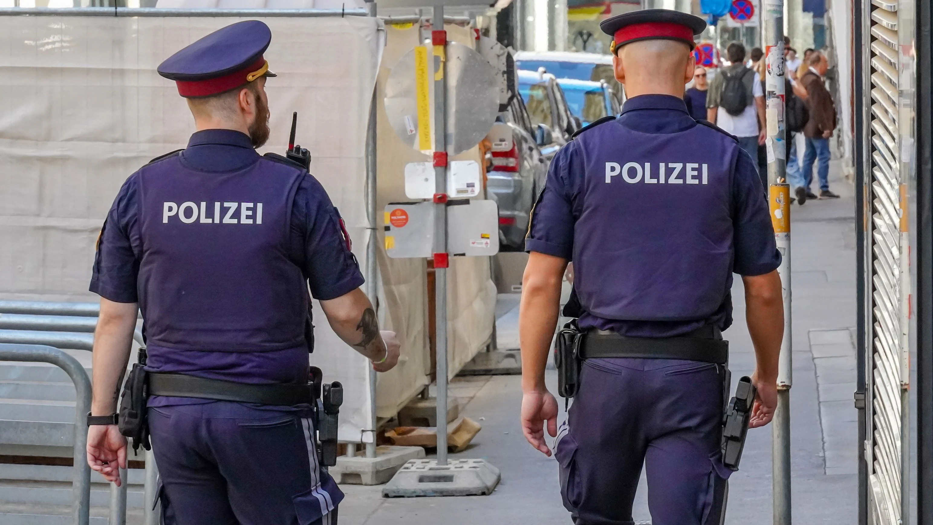 Polizisten wurden Opfer einer Schimpf- und Spuckattacke.
