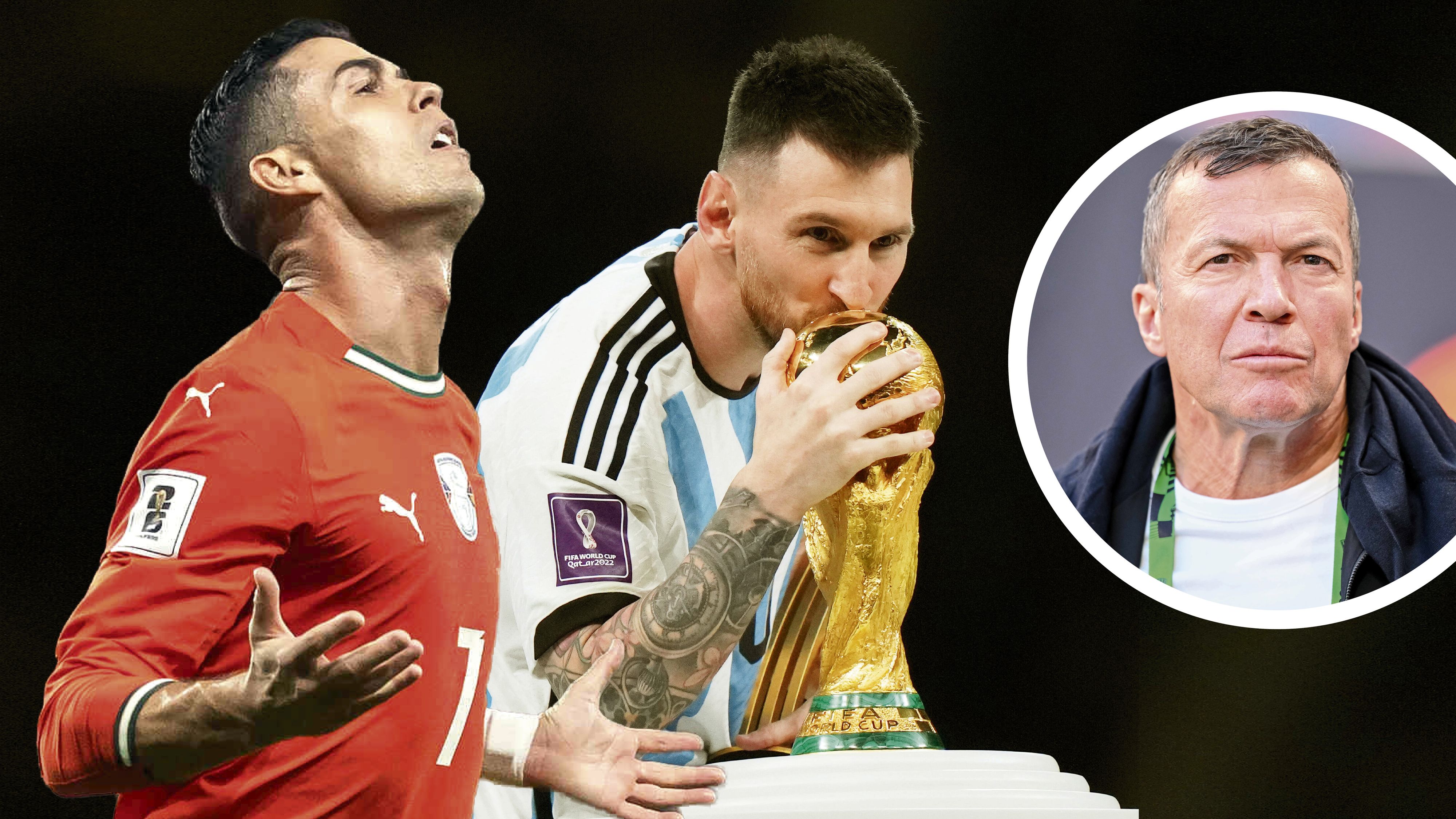 Cristiano Ronaldo und LIonel messi gehen in ihre sechste WM.