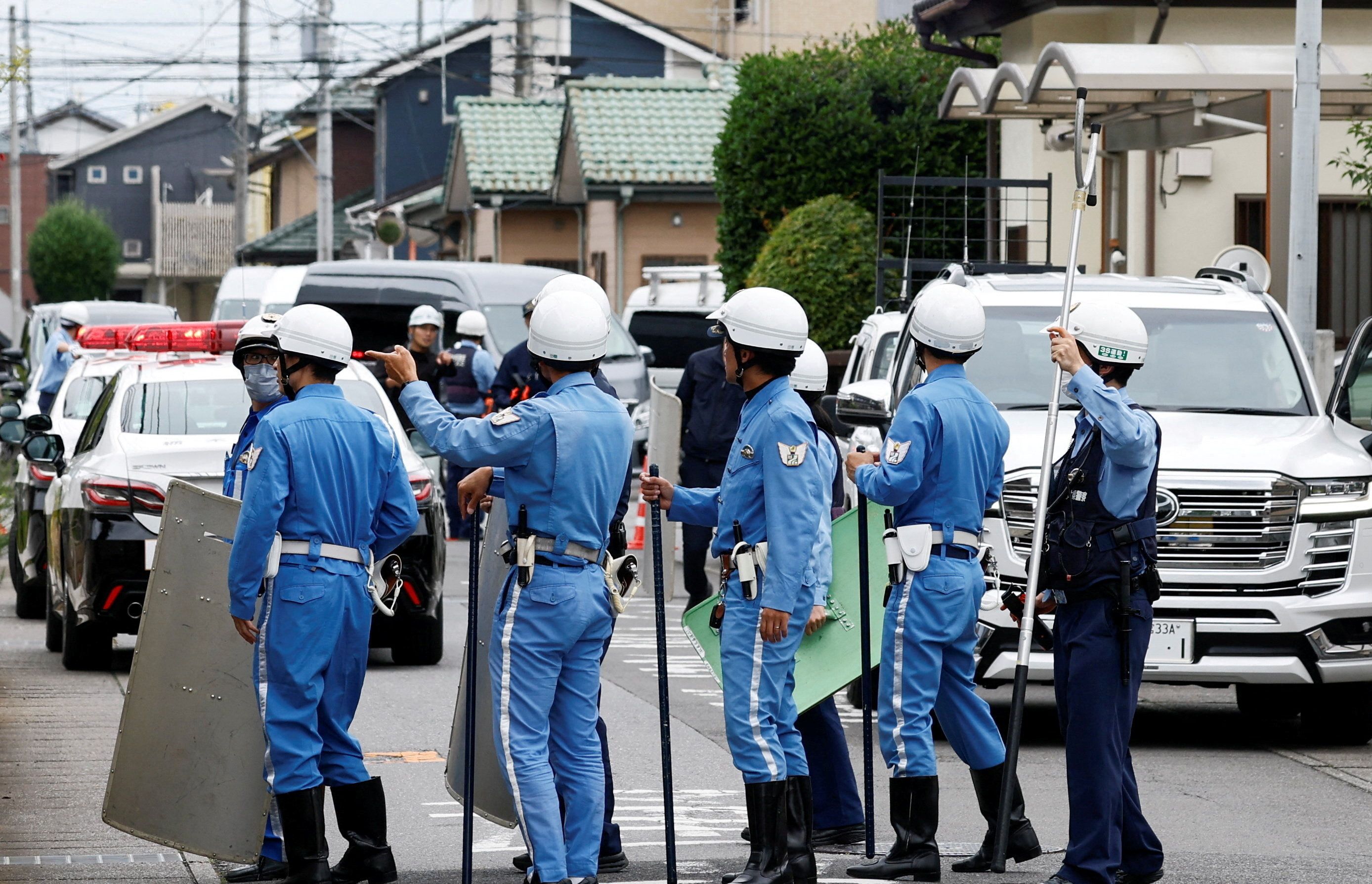 Polizei auf Bärensuche in Utsunomiya