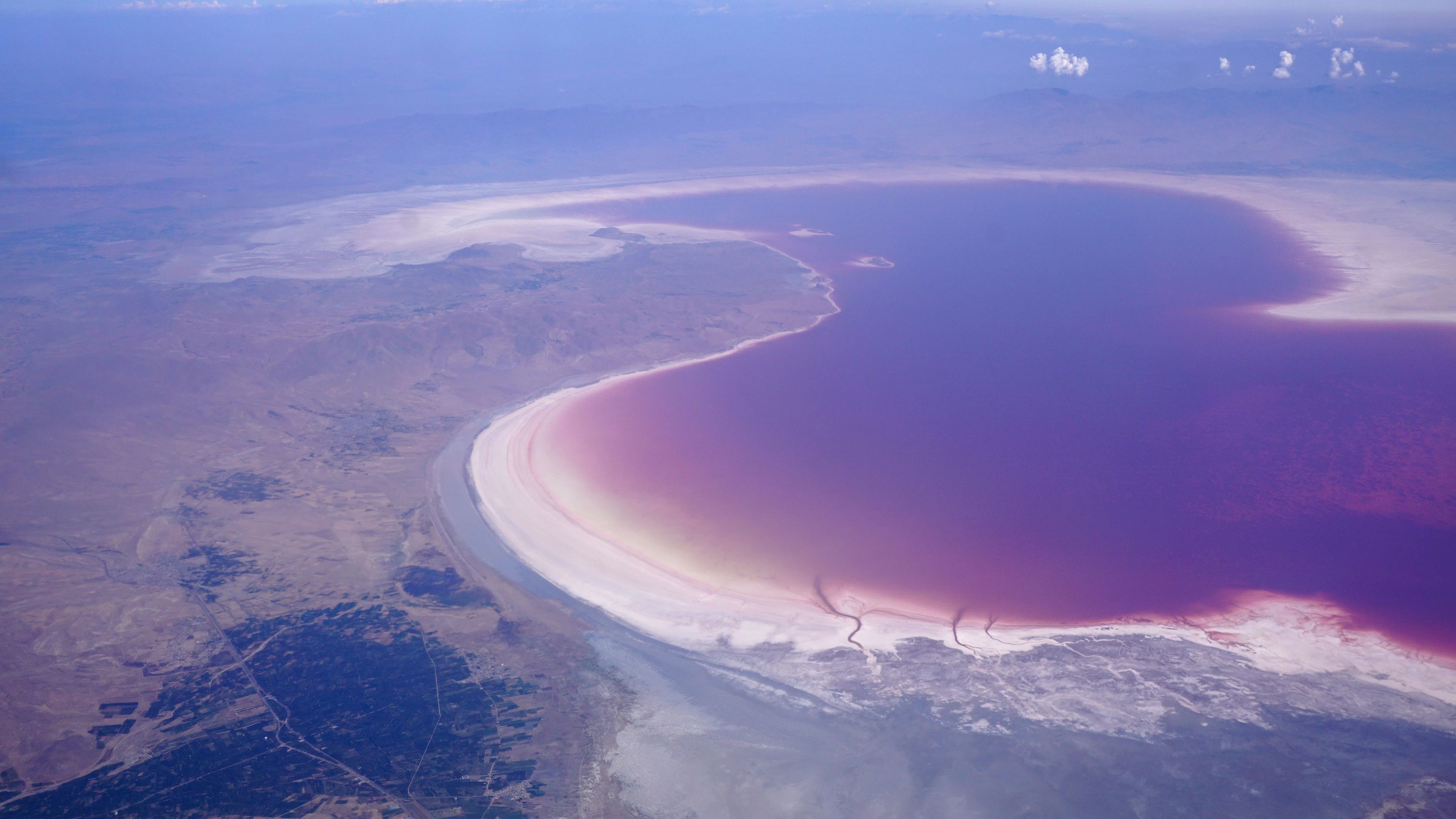 Der Urmia-See&nbsp;ist heute auf weniger als zehn Prozent seiner ursprünglichen Fläche geschrumpft.