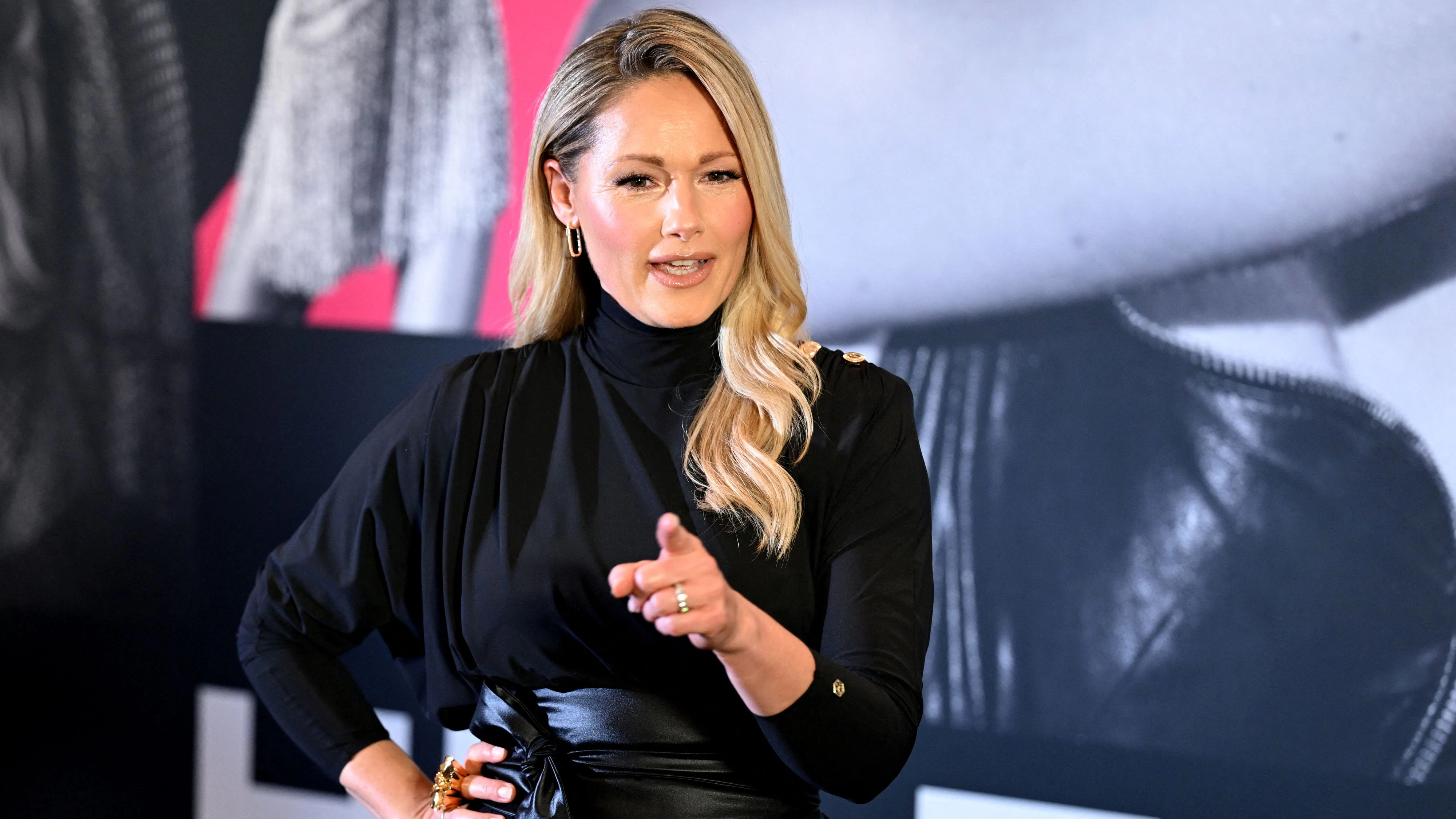 Helene Fischer bei einer Pressekonferenz für ihre große Open-Air-Tour. 