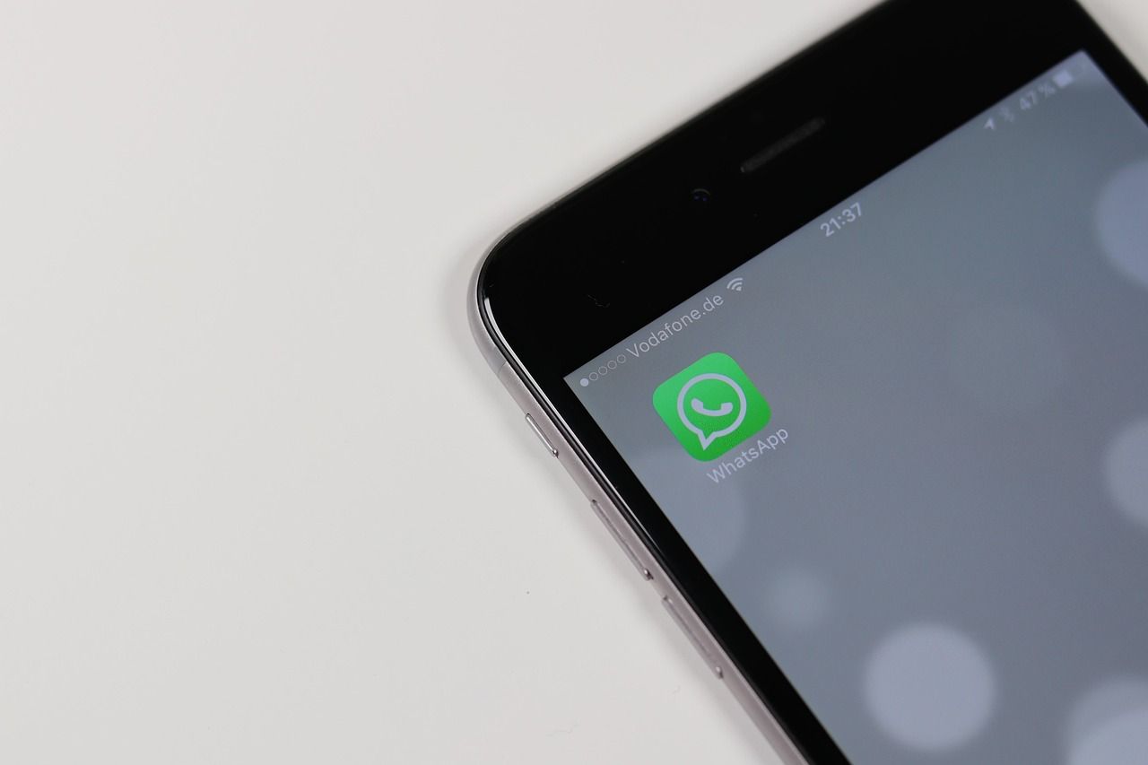 WhatsApp-Messenger auf dem Smartphone