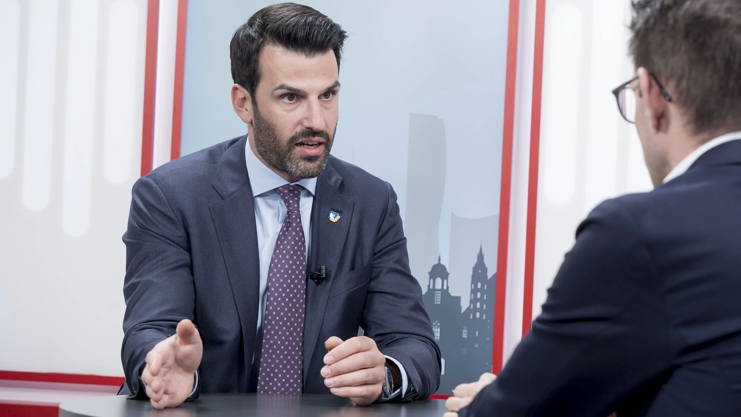 Udo Landbauer (40) ist seit 2023 blauer Vize-Landeschef in NÖ.