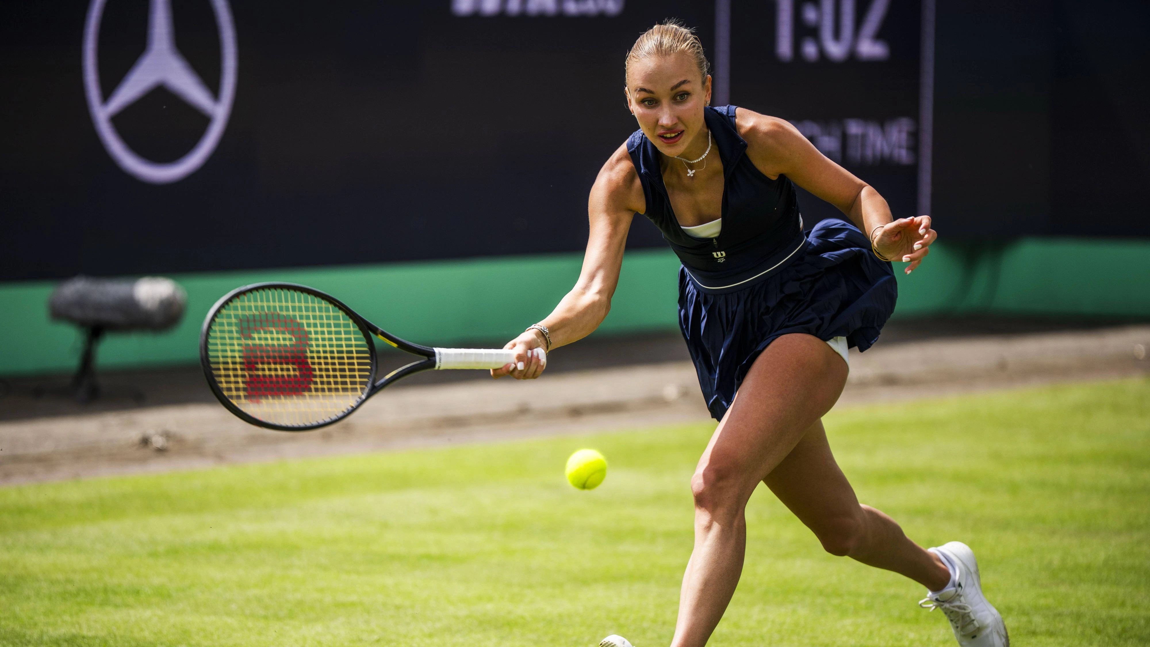 Österreichs Tennis-Ass Anastasia Potapova. 