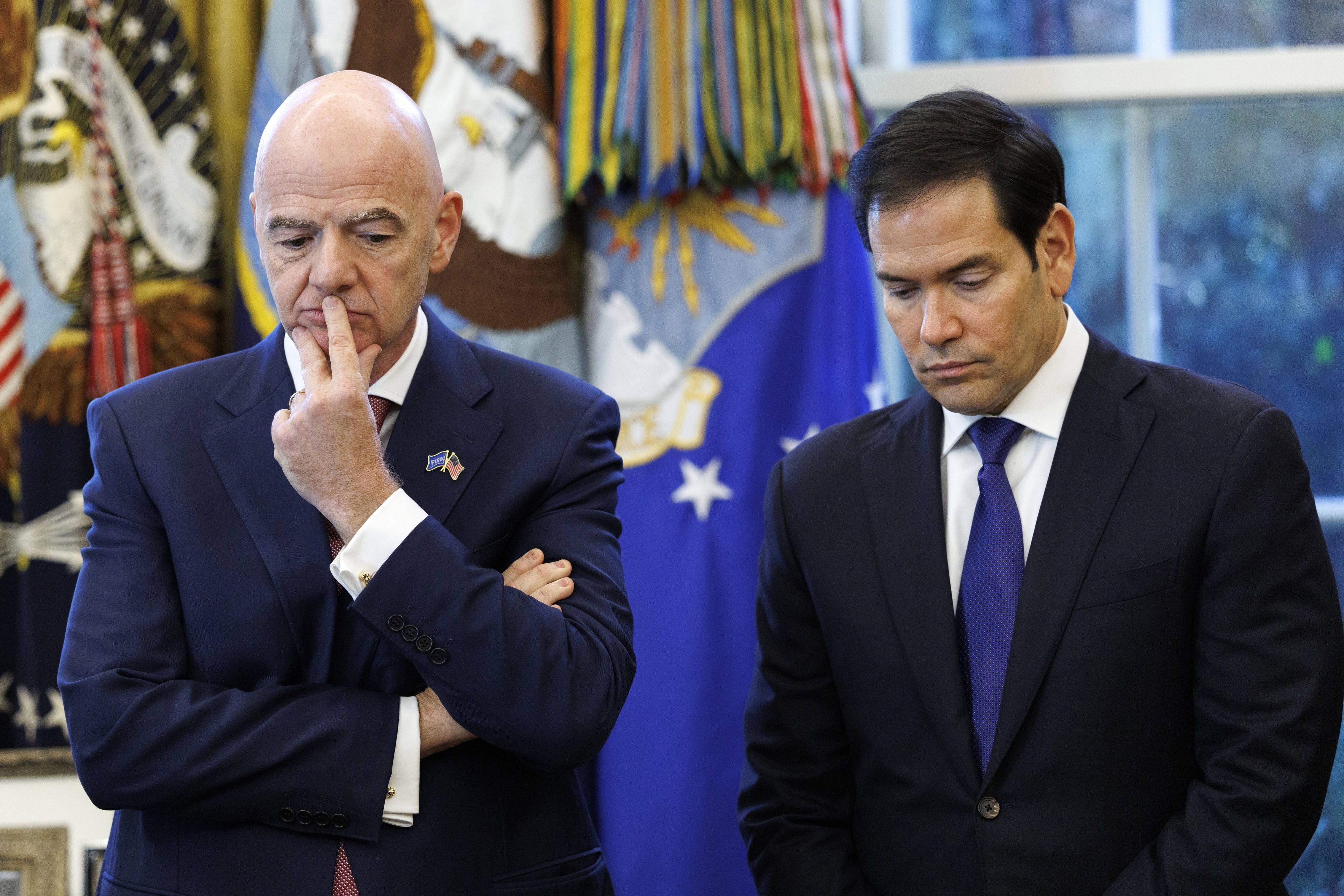 Gianni Infantino und US-Außenminister Marco Rubio