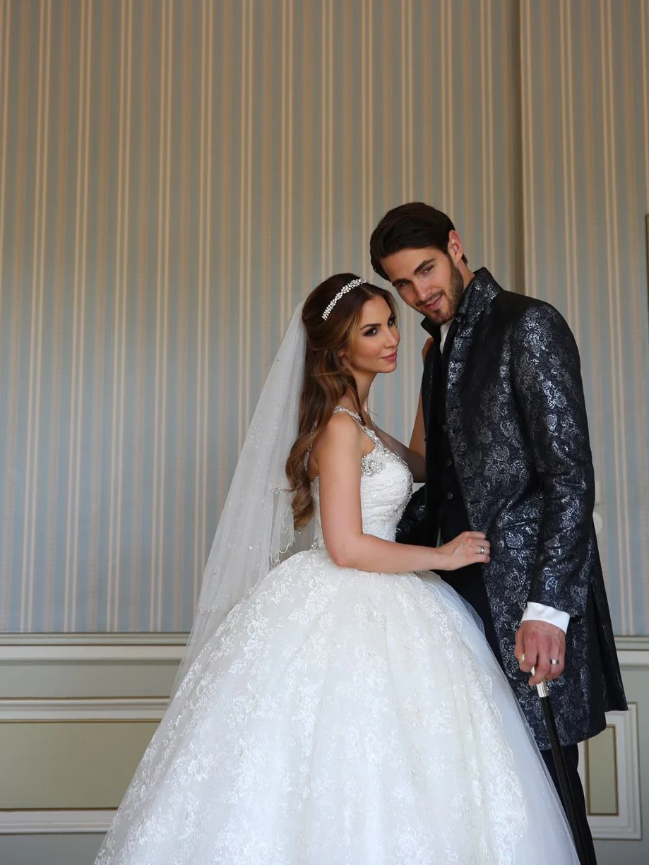 Sila Sahin und Samuel Radlinger bei ihrer Hochzeit 2016 in Berlin