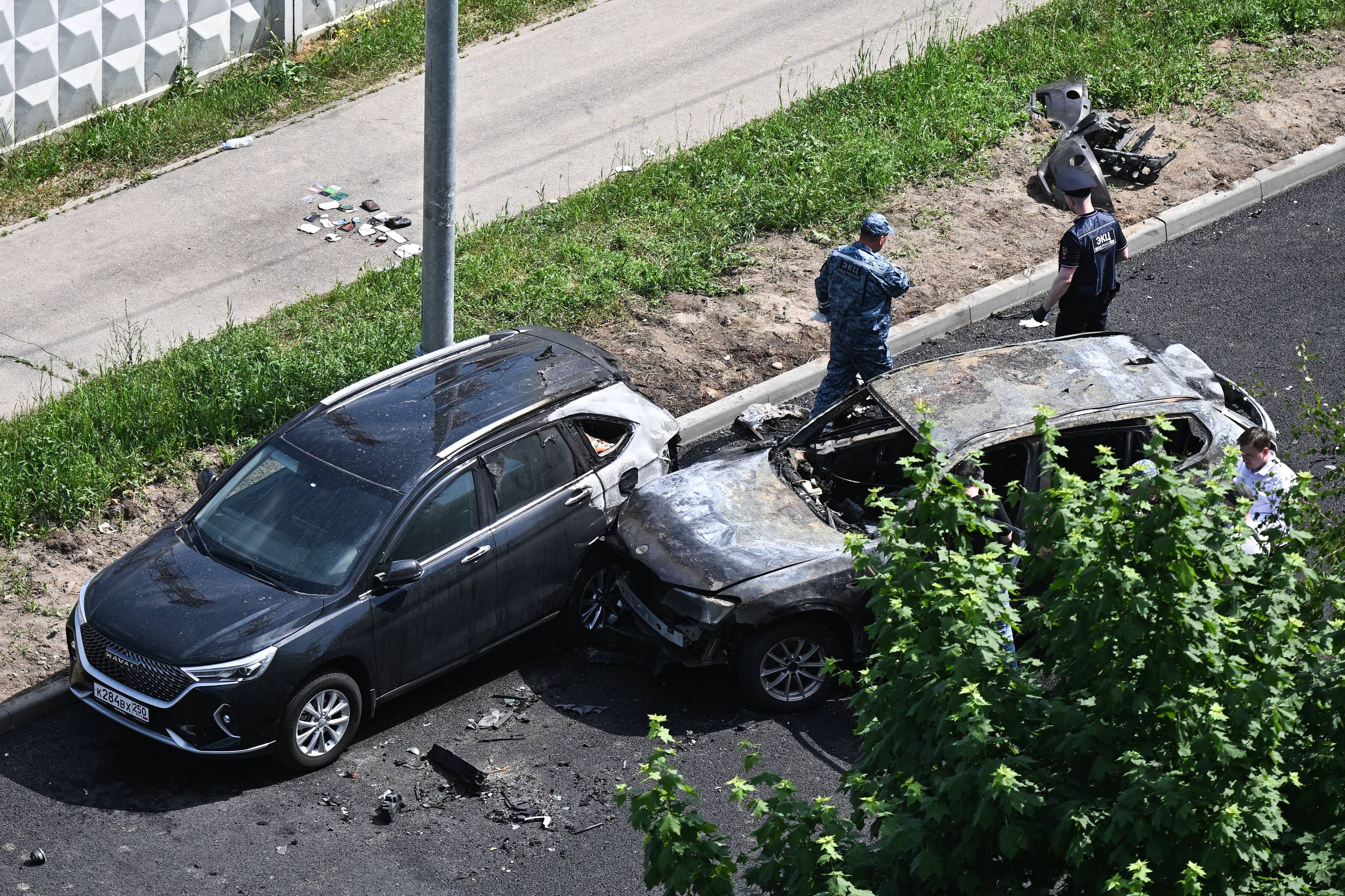 Wieder kam ein ranghoher russischer Offizier bei einem Ansch