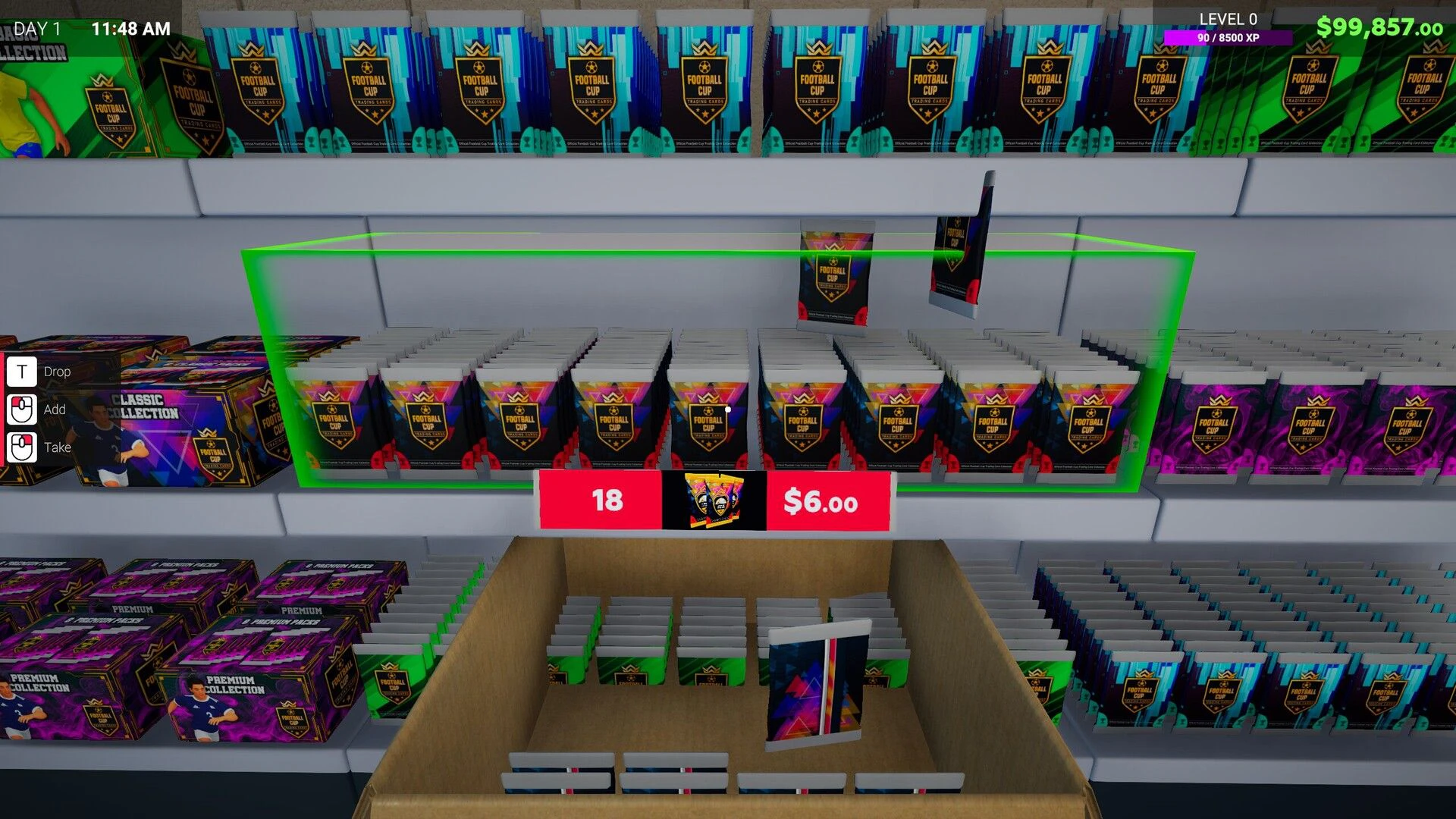 Insgesamt bietet "Sports Card Shop Simulator" bereits eine solide und unterhaltsame Grundlage, der für eine höhere Wertung aber noch etwas mehr Tiefe und Abwechslung fehlt.