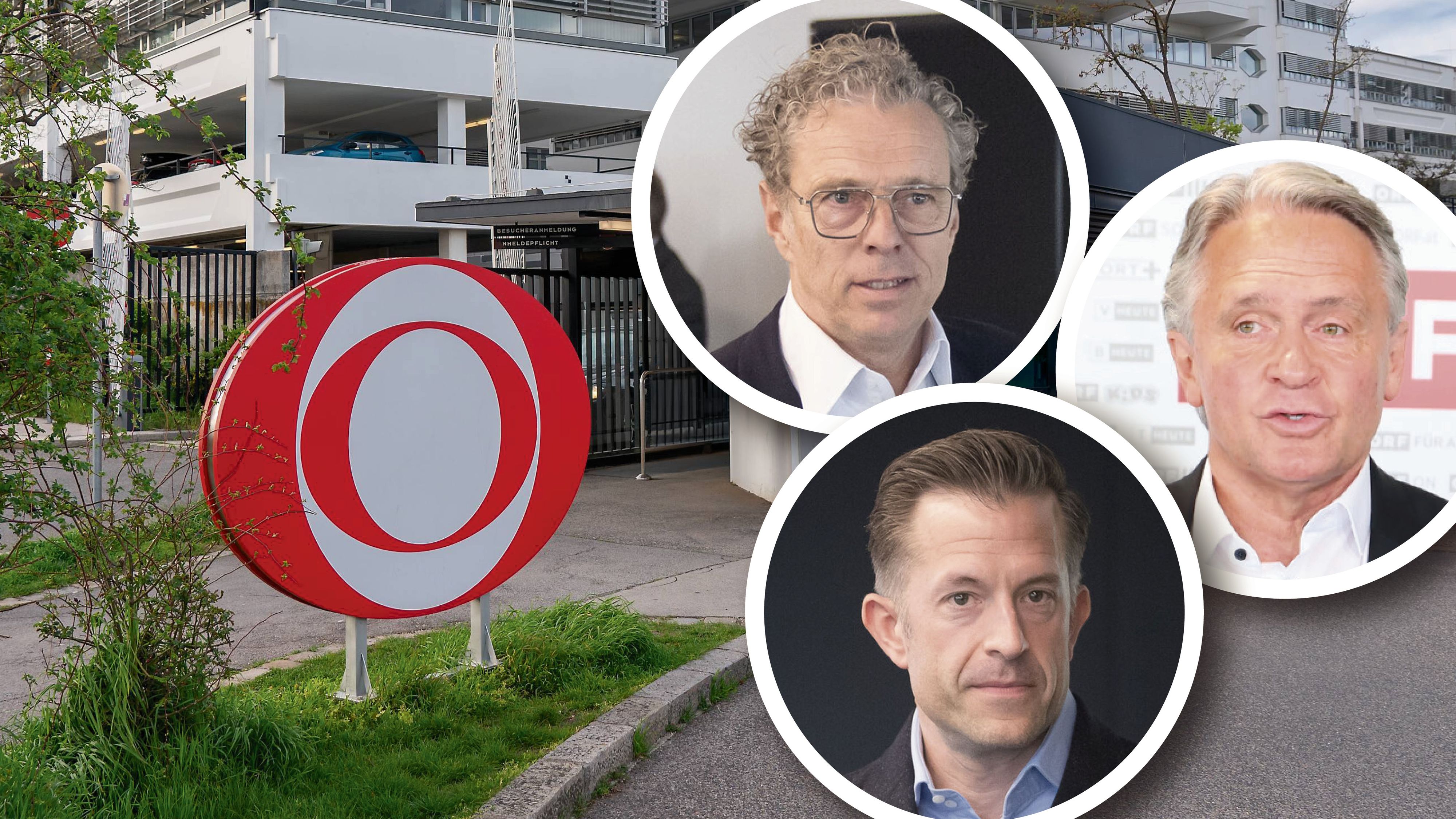 Drei von 35 Stiftungsräten, die am Donnerstag den neuen ORF-Chef wählen: Heinz Lederer, Peter Westenthaler und Gregor Schütze (v.o.n.u.)