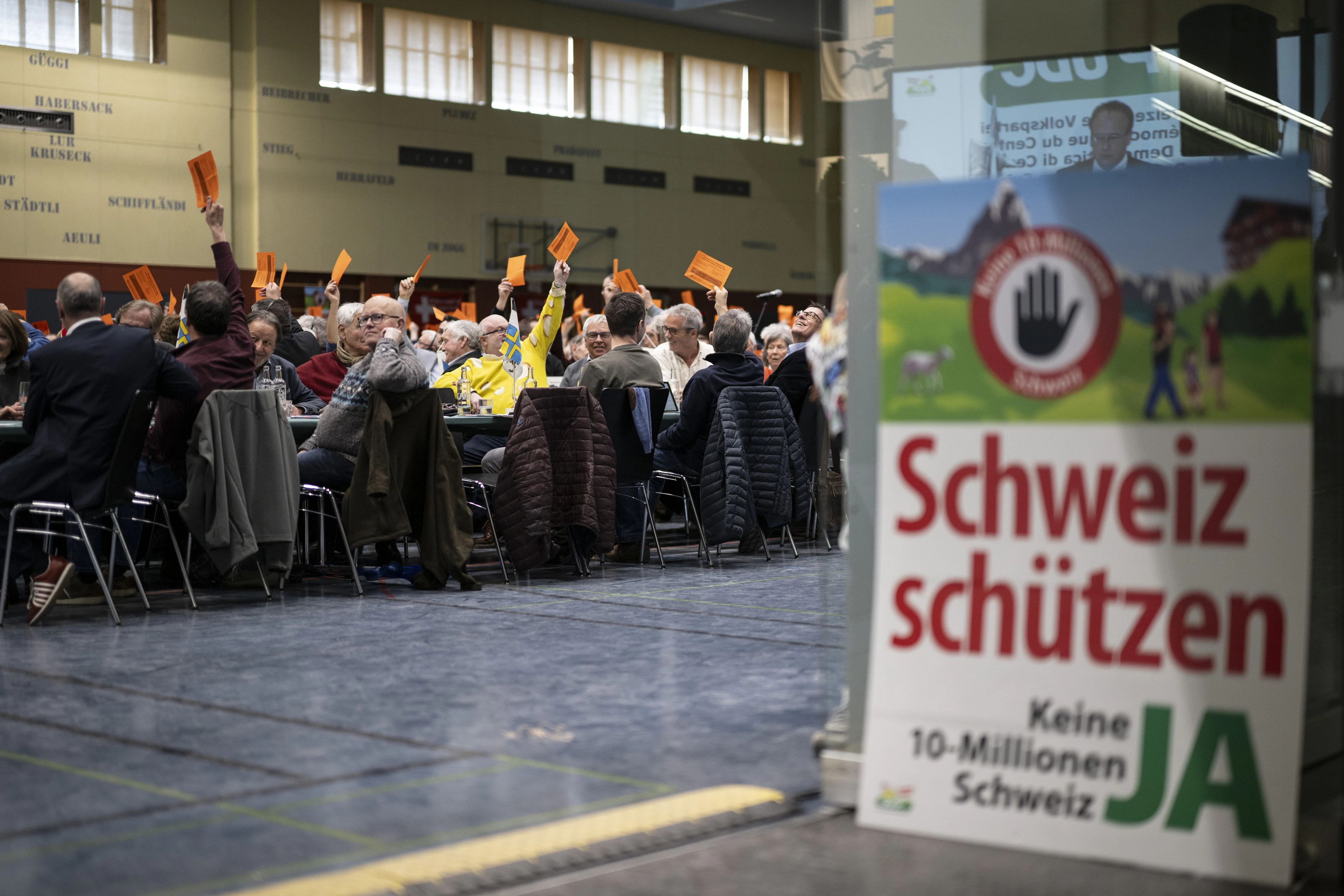 Bei der Delegiertenversammlung der SVP wurde im vergangenen März die "Nachhaltigkeitsinitiative" auf den Weg gebracht