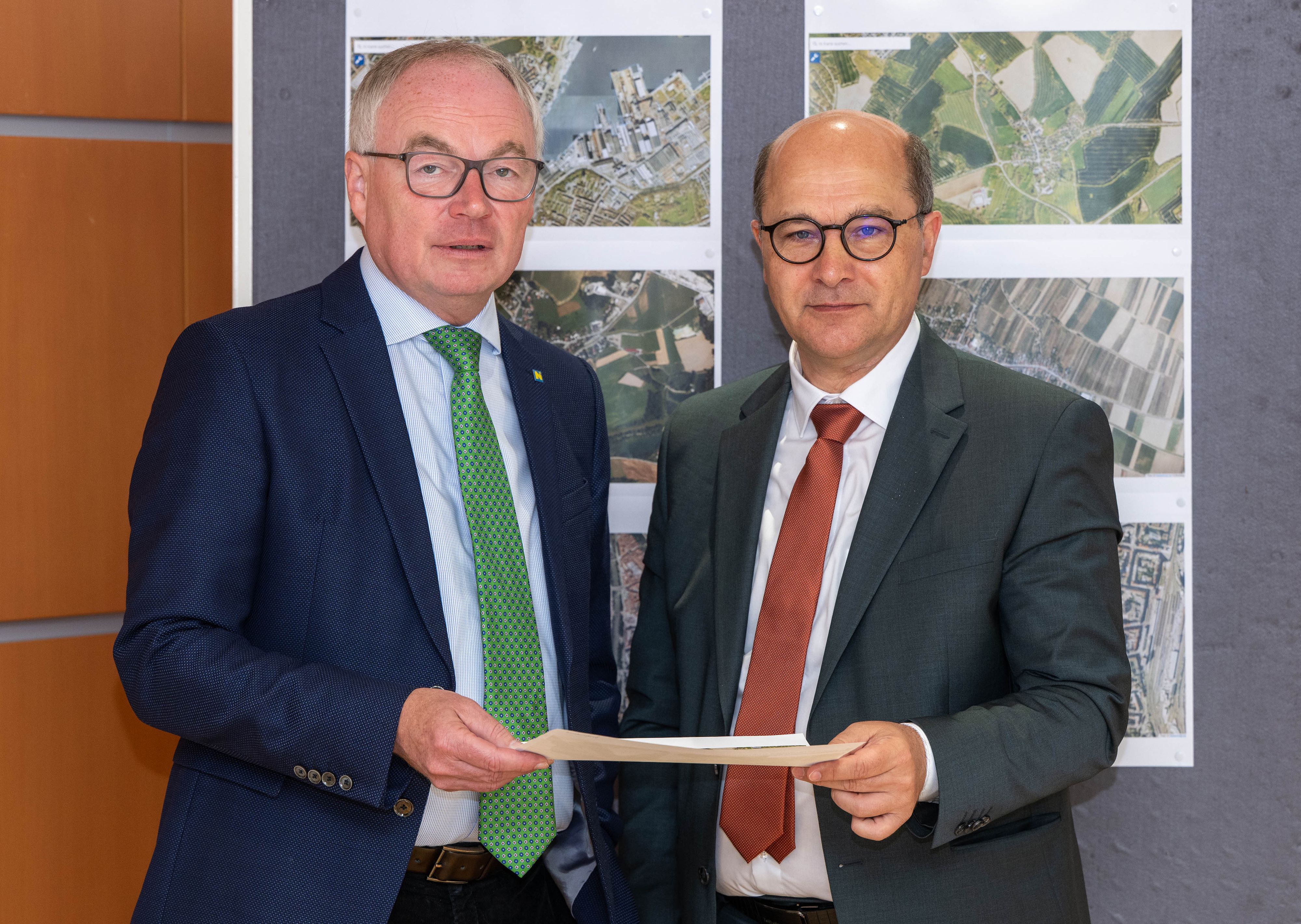 LH-Stellvertreter Stephan Pernkopf (VP) und Gemeindebund-Präsident Hannes Pressl