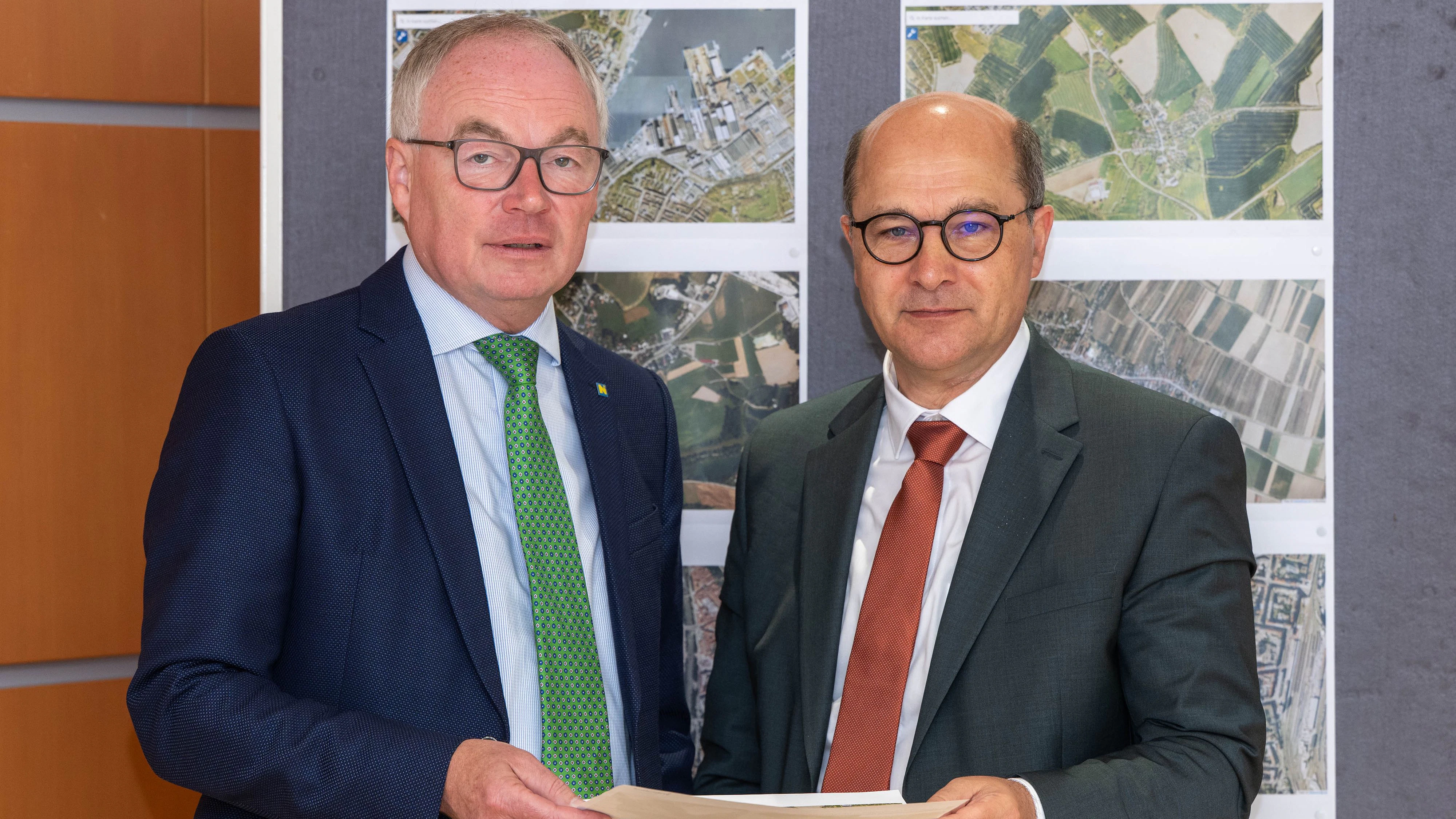 LH-Stellvertreter Stephan Pernkopf (VP) und Gemeindebund-Präsident Hannes Pressl
