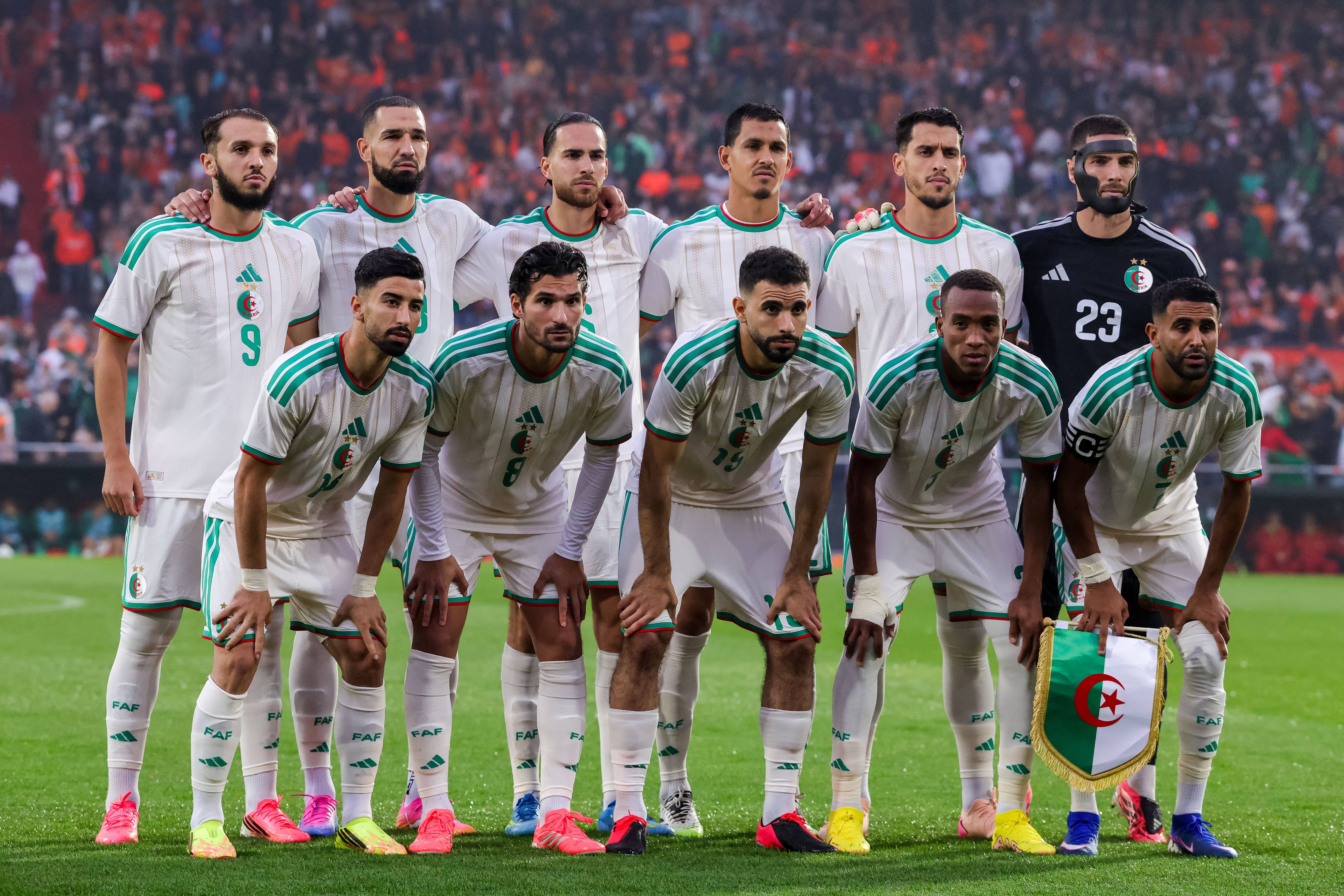 Das Team der Algerier.