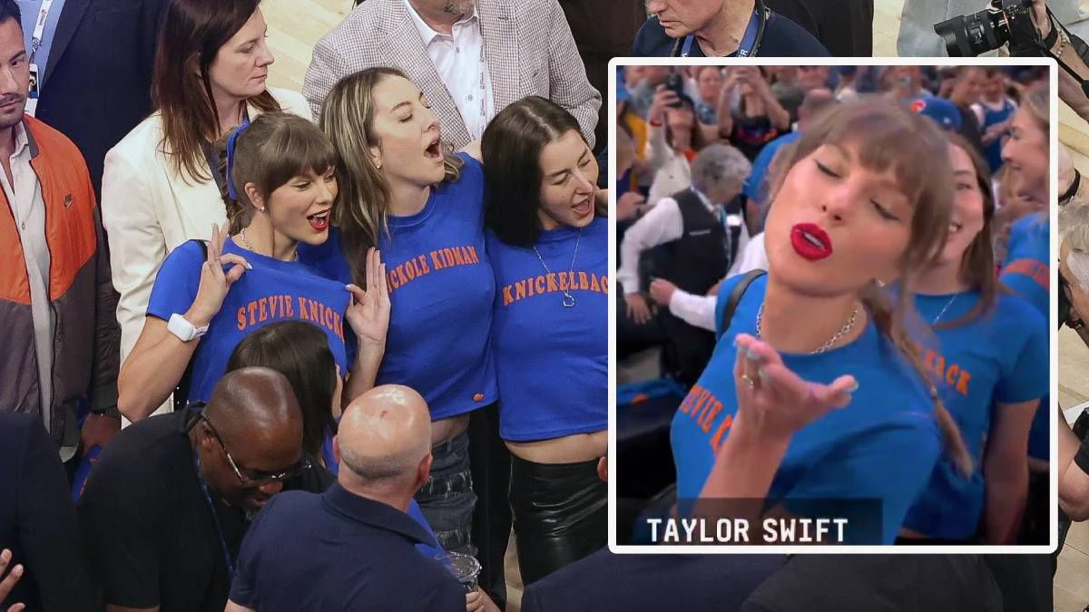 Heute.at - Bussi von Taylor Swift! Knicks vor Titelgewinn