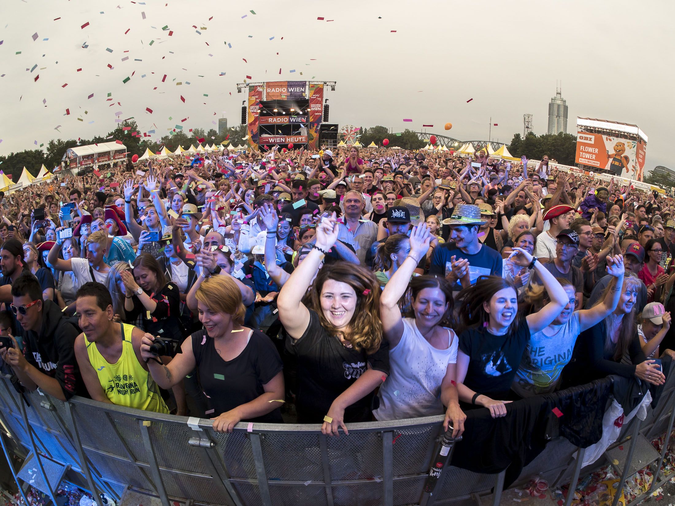Millionen Fans werden auch heuer am Donauinselfest in Wien erwartet.