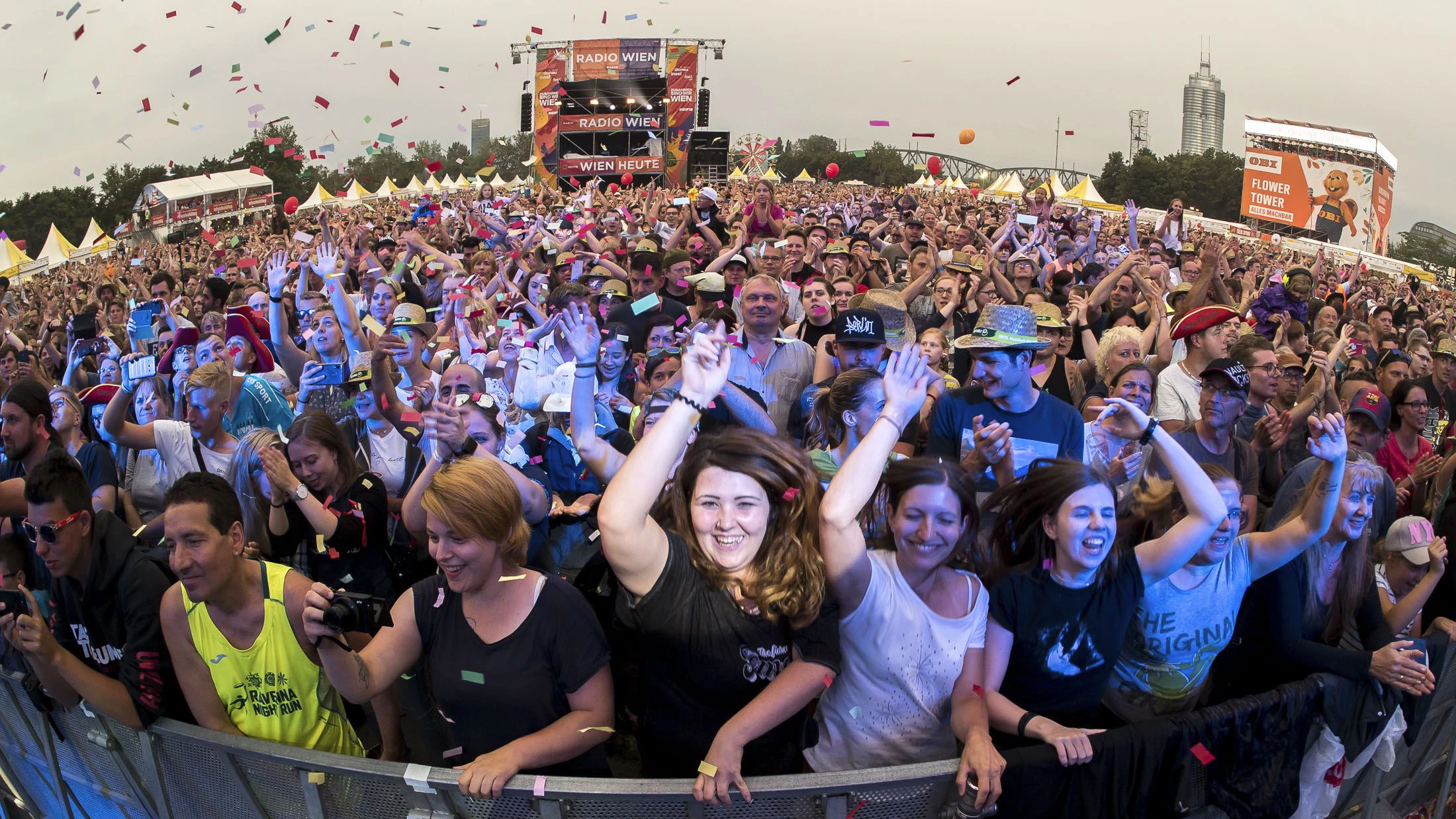 Millionen Fans werden auch heuer am Donauinselfest in Wien erwartet.