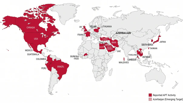FamousSparrow verlagert seine Angriffsziele und ergänzt sein Spektrum früherer Attacken gegen Telekommunikationsunternehmen, Regierungen, den Technologiesektor in den USA, Asia-Pazifik, dem Mittleren Osten und Südamerika um Ziele im Energiesektor in Aserbaidschan.