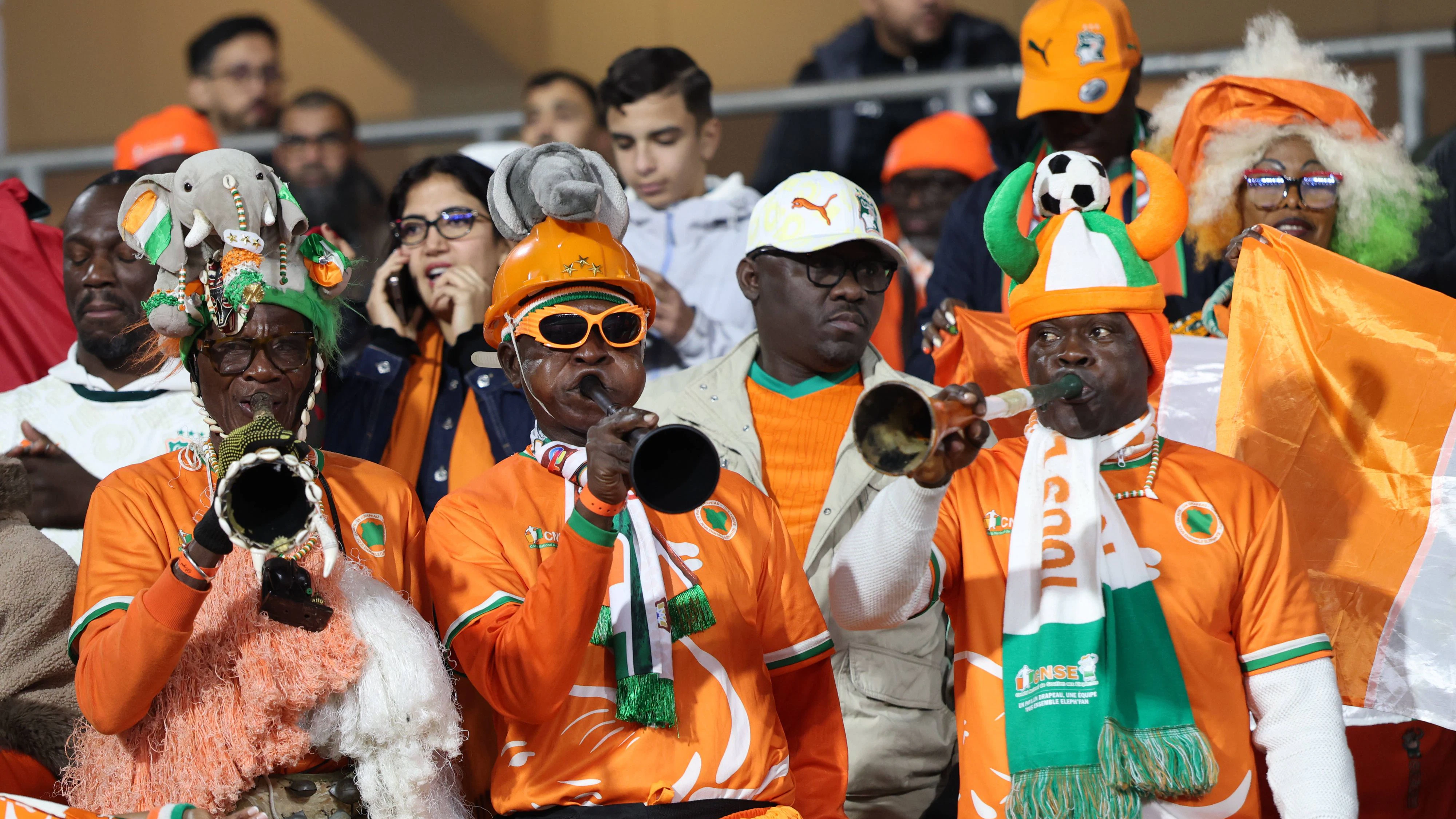 Fans der Elfenbeinküste (Symbolbild" dürfen nicht zu den Spielen ihres Teams in die USA einreisen. 