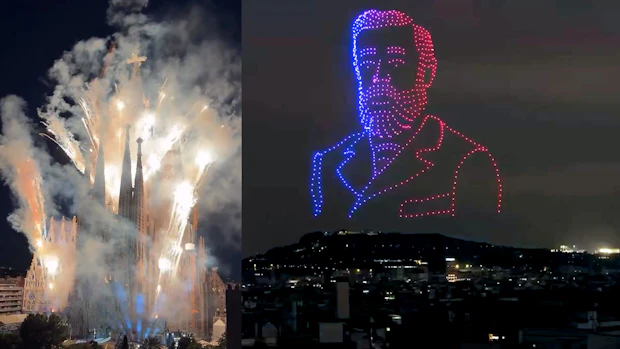 Papst Leo XIV erlebt spektakuläre Lichtshow