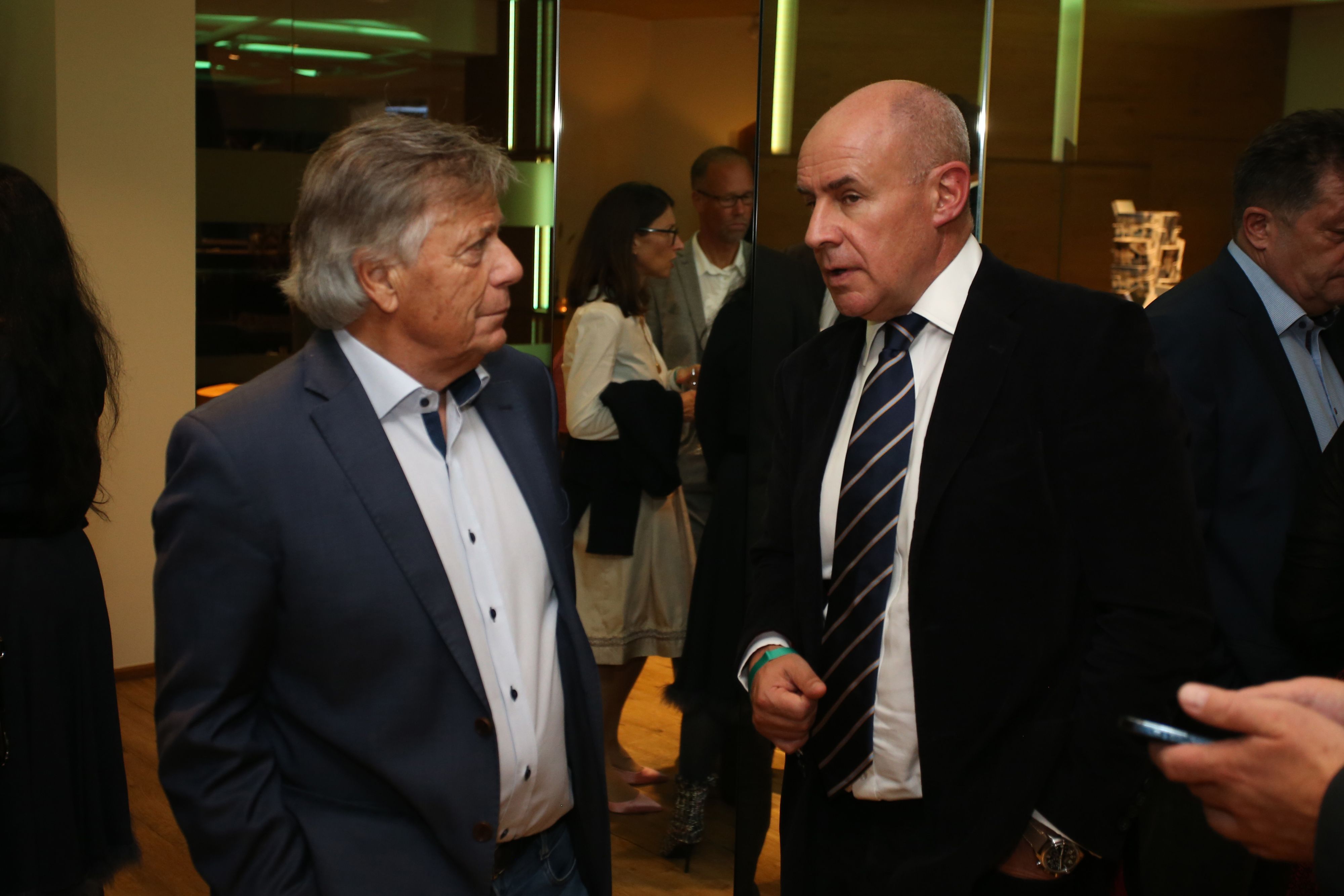 Peter Schröcksnadel und Johan Eliasch.