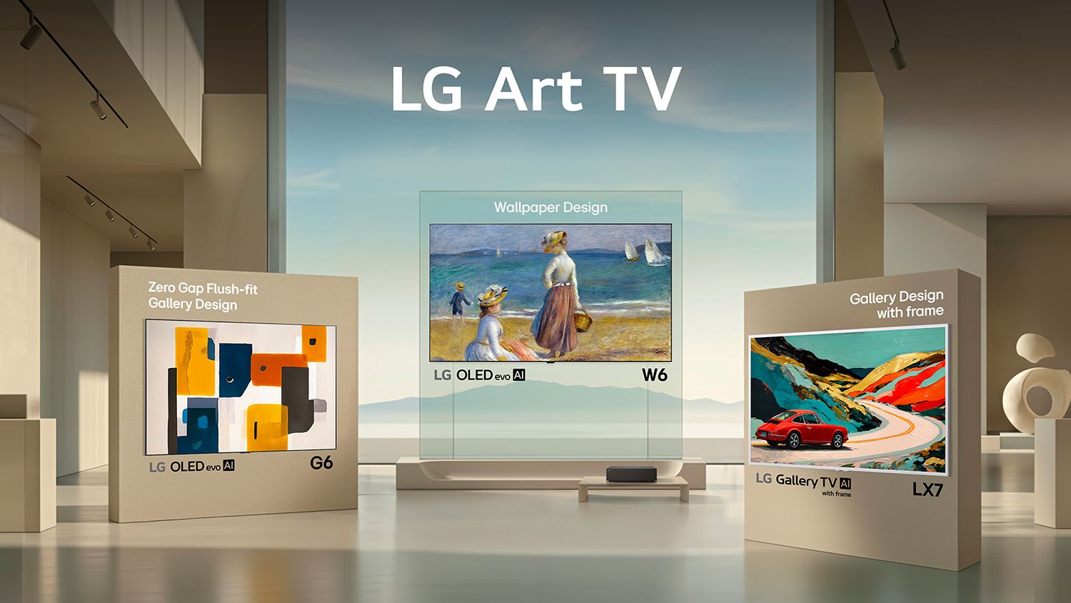 Mit dem neuen Art-TV-Lineup verfolgt LG einen Ansatz, der den Fernseher stärker als Gestaltungselement versteht.