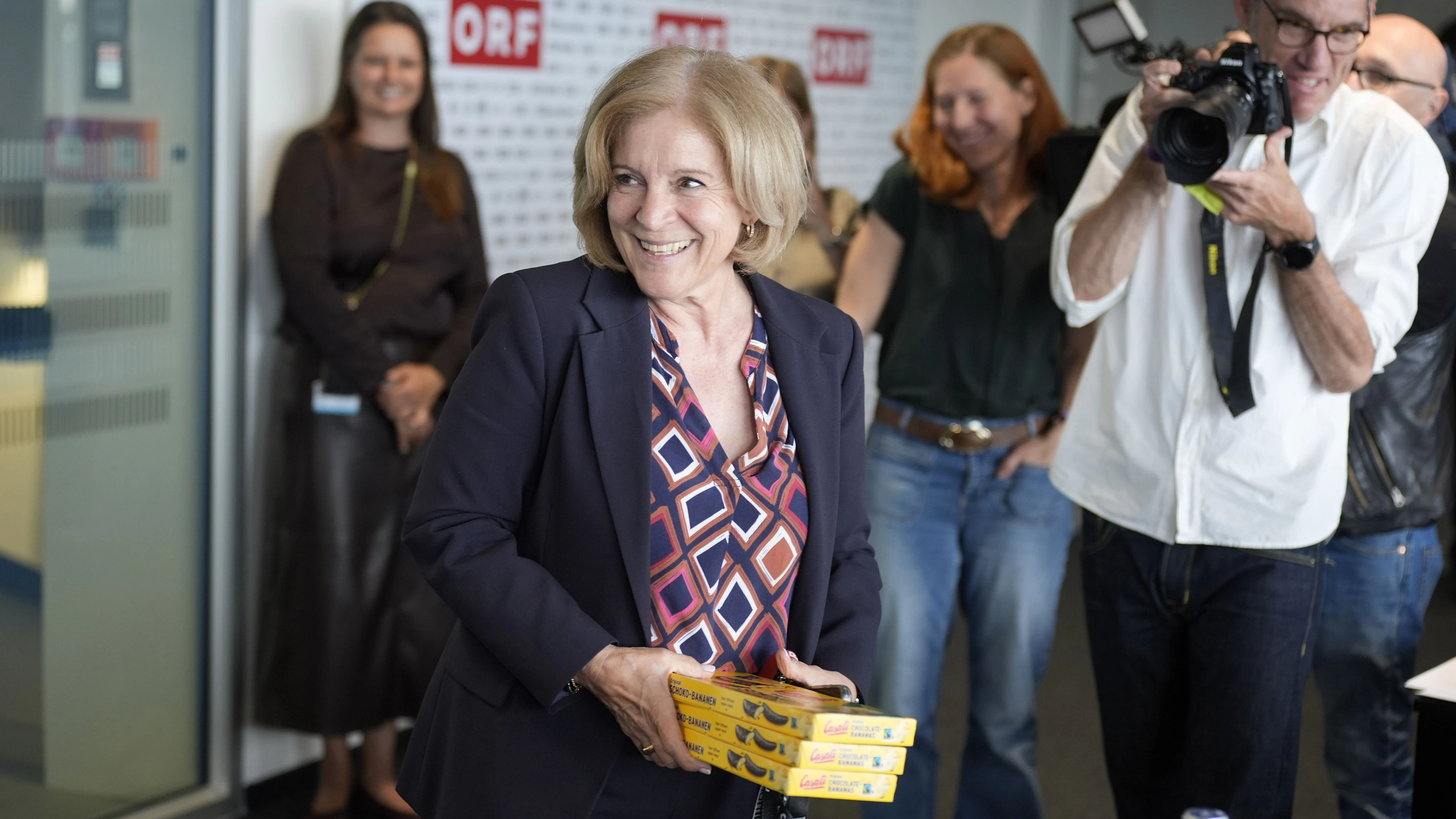 Interims-Generaldirektorin Ingrid Thurnher brachte Nervennahrung.