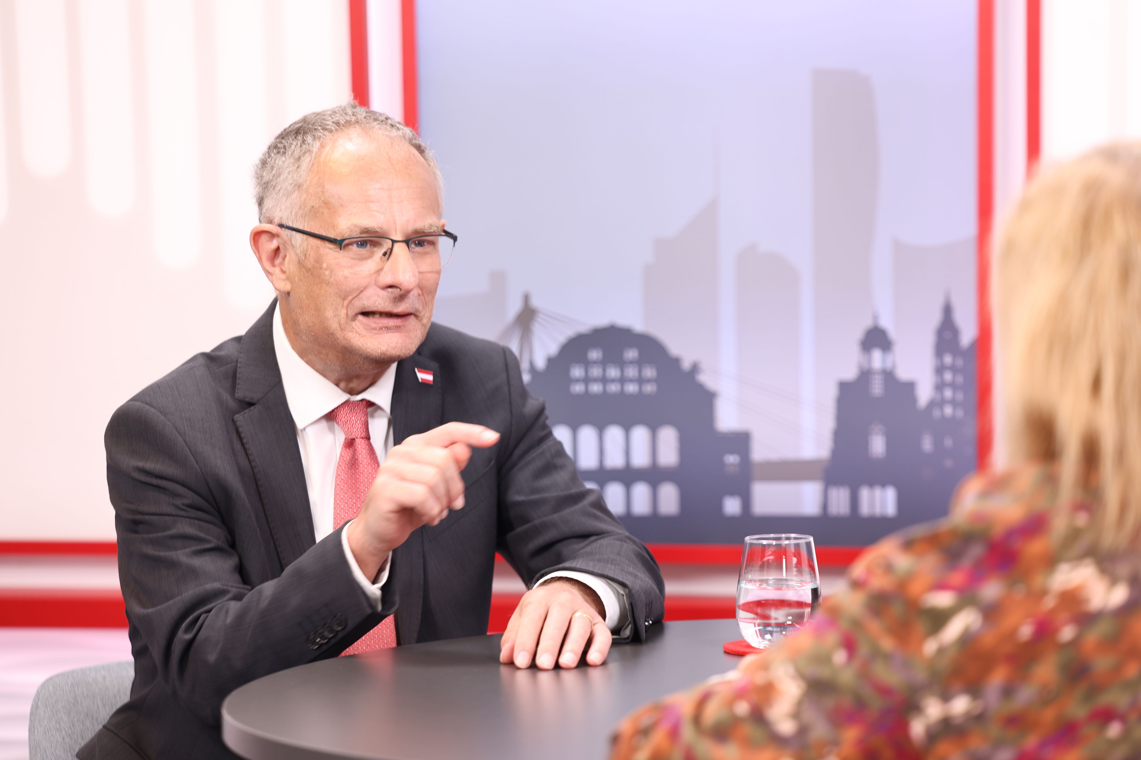 Finanzminister Markus Marterbauer (SPÖ) im 