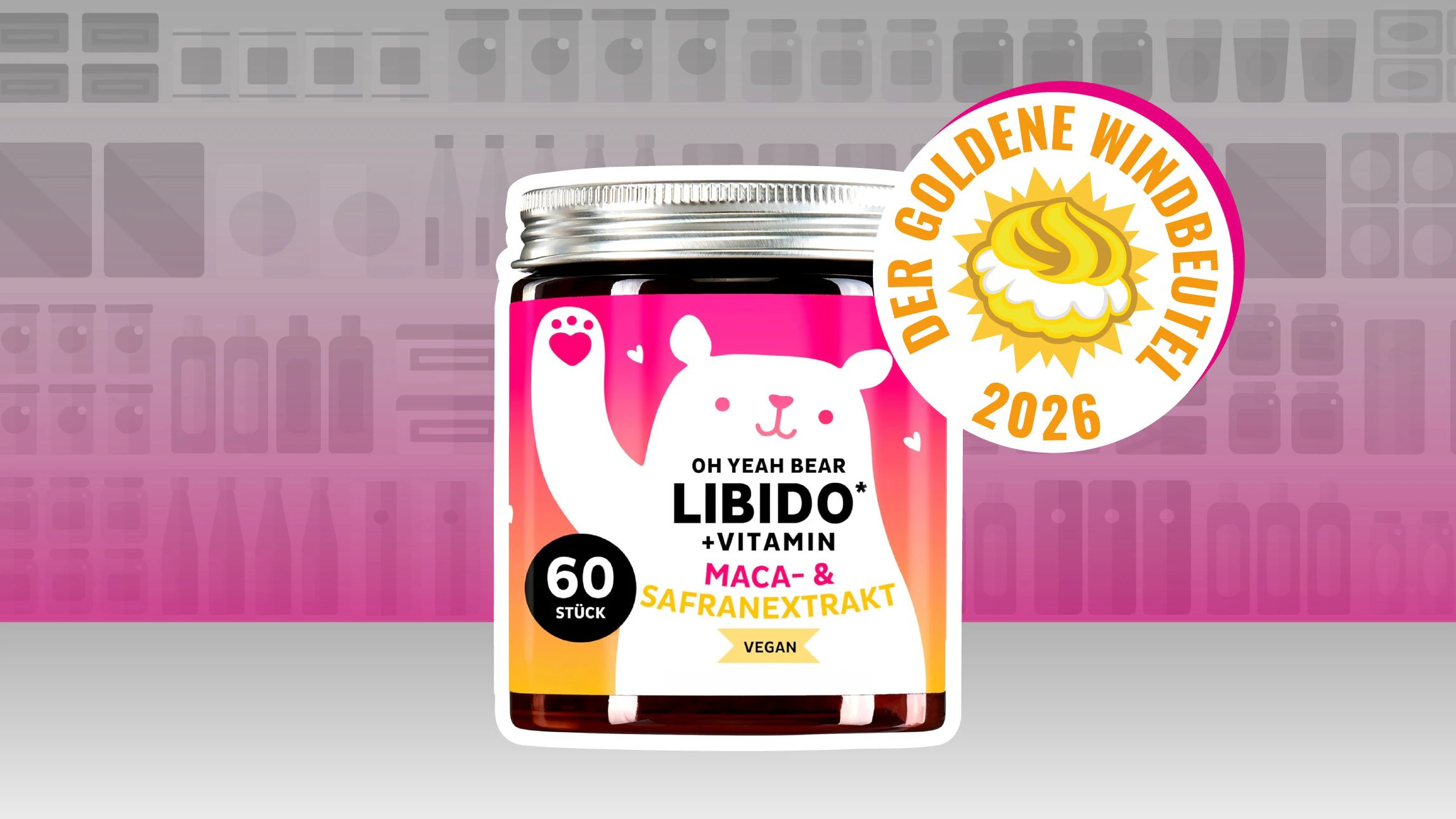 Oh Yeah Bear Libido Vitamin von Beautybears
