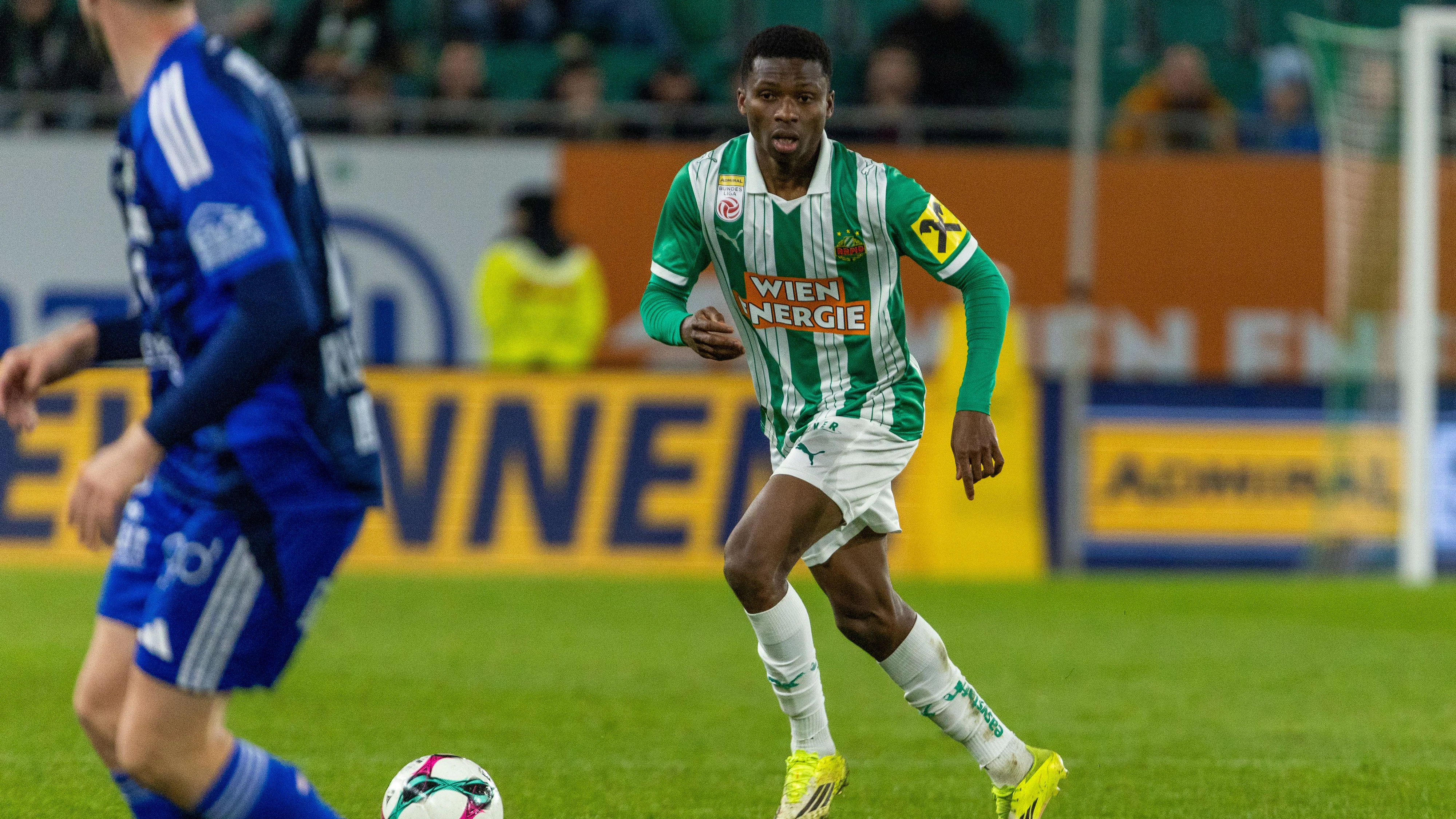 VIENNA,AUSTRIA,21.FEB.26 - SOCCER - ADMIRAL Bundesliga, SK Rapid Wien vs Wolfsberger AC. Image shows Romeo Amane (Rapid). Photo: GEPA pictures/ Philipp Brem
