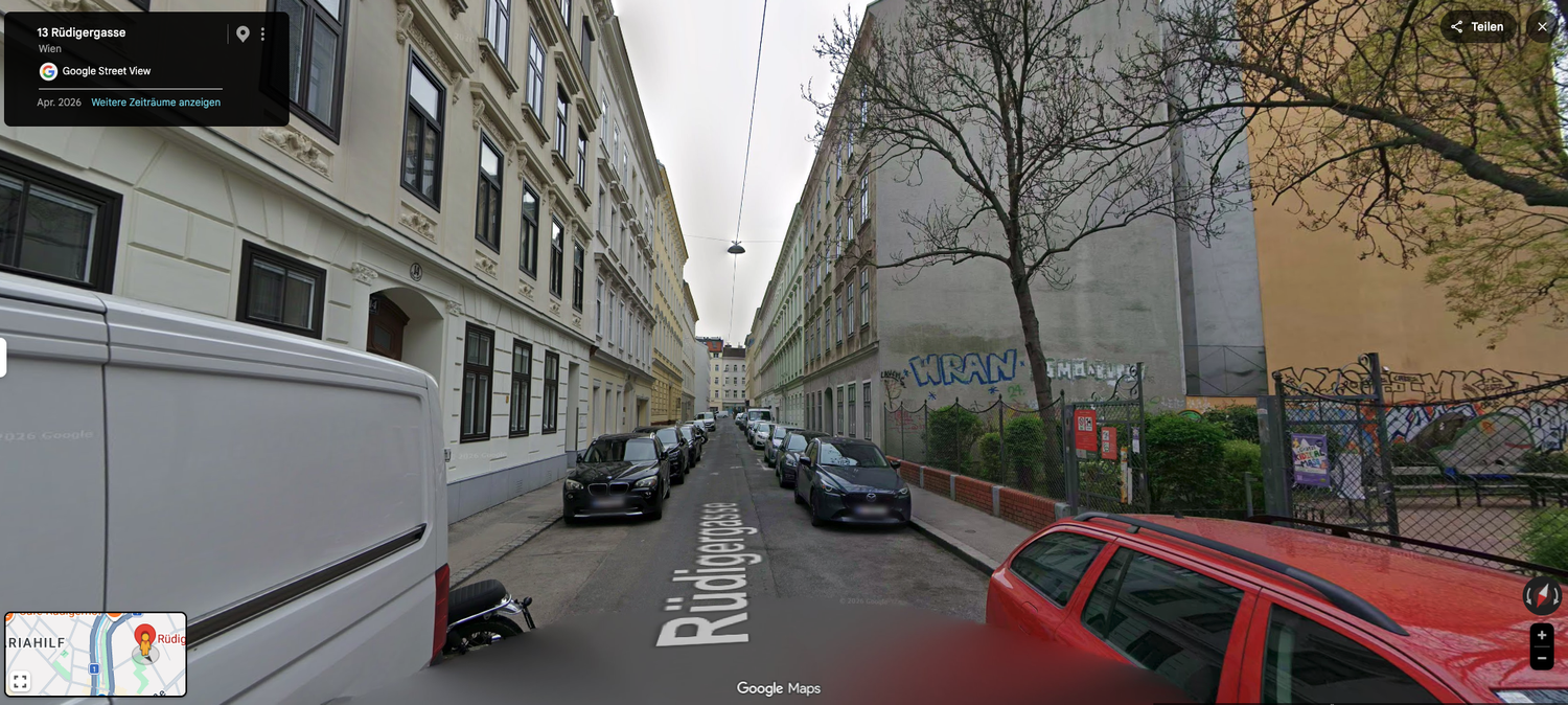 Die Rüdigergasse soll umgestaltet werden. An den Plänen hat sich ein Polit-Streit entzündet.