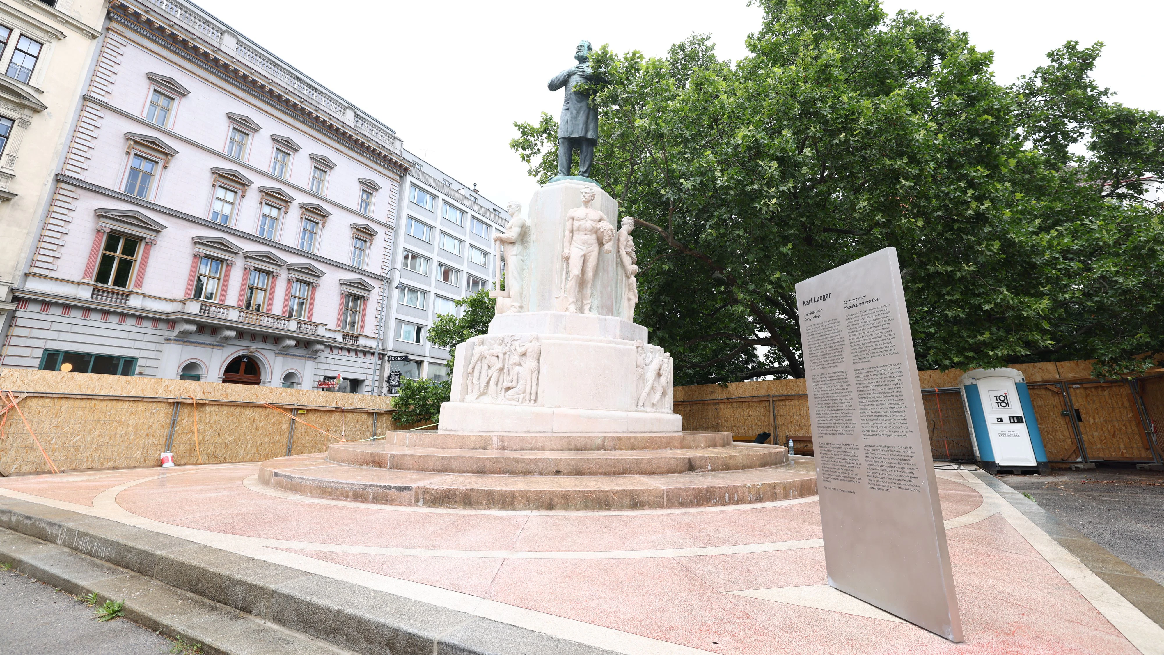 Heute.at - Kunstaktion bei Lueger-Denkmal endet mit Hass-Attacke