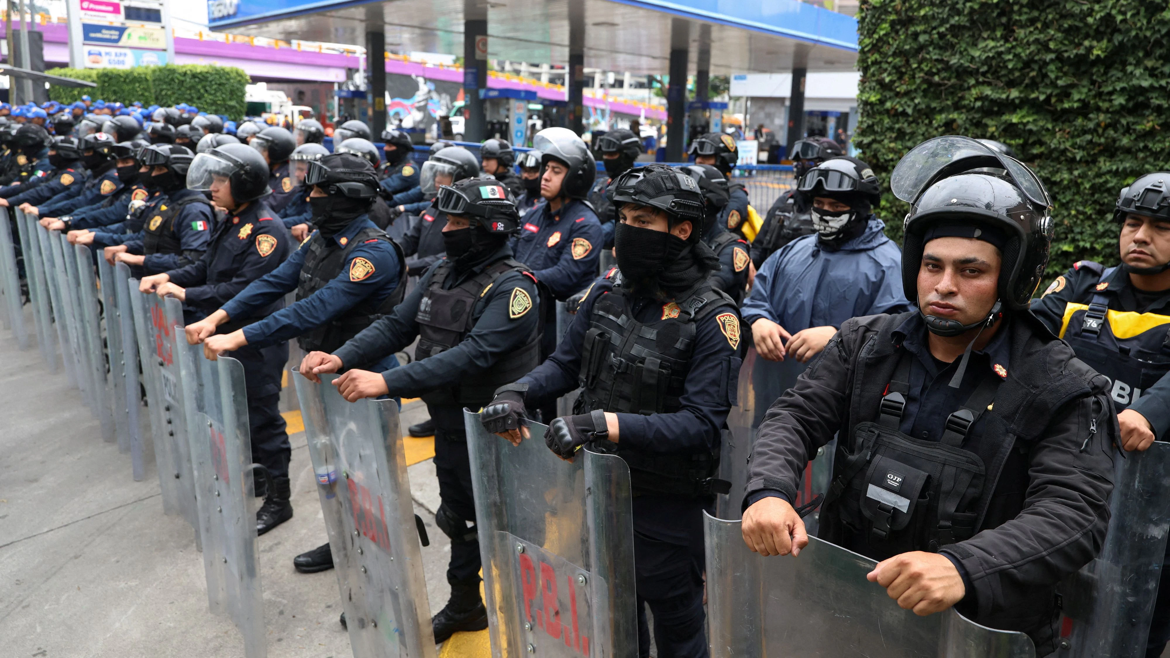 Die Polizei ist in Mexiko im Dauereinsatz. 