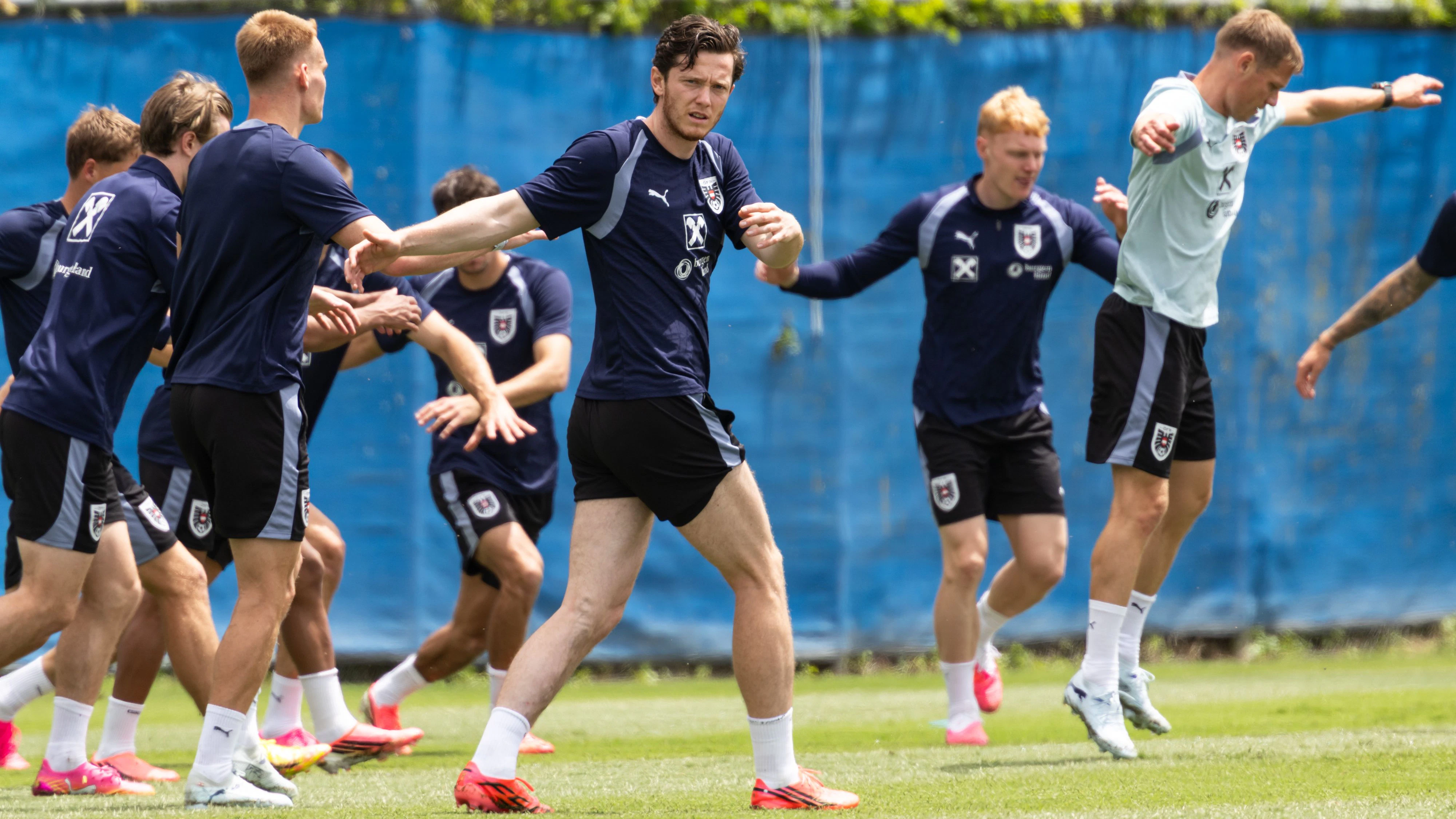Gregoritsch bereitet sich mit dem Team auf die WM vor. 
