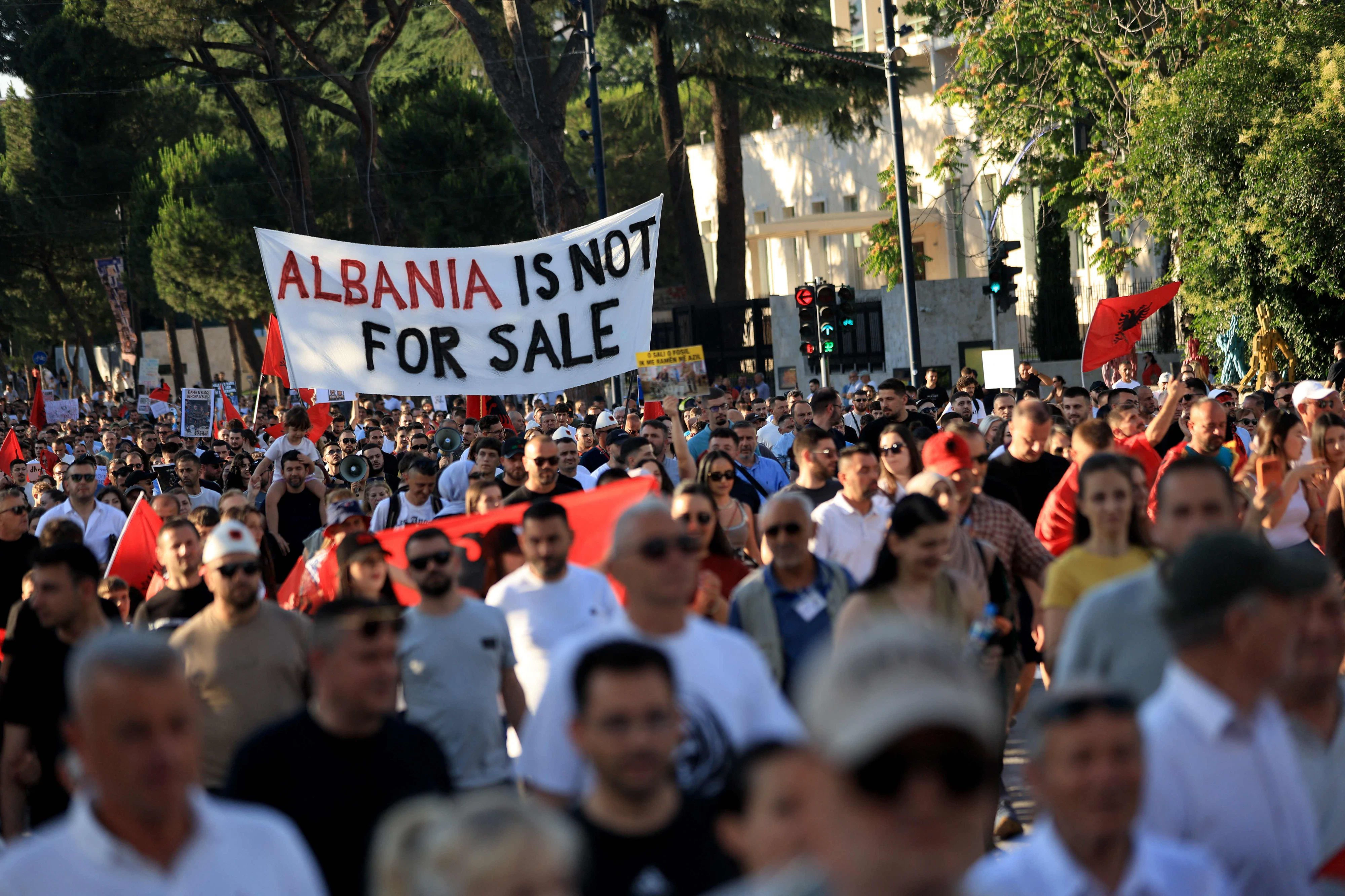 Neues Selbstbewusstsein: die Proteste stellen eine Zäsur im öffentlichen Leben Albaniens dar