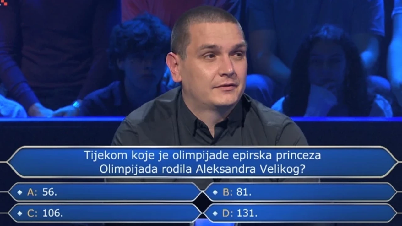 Branko gab bei Frage 13 auf.