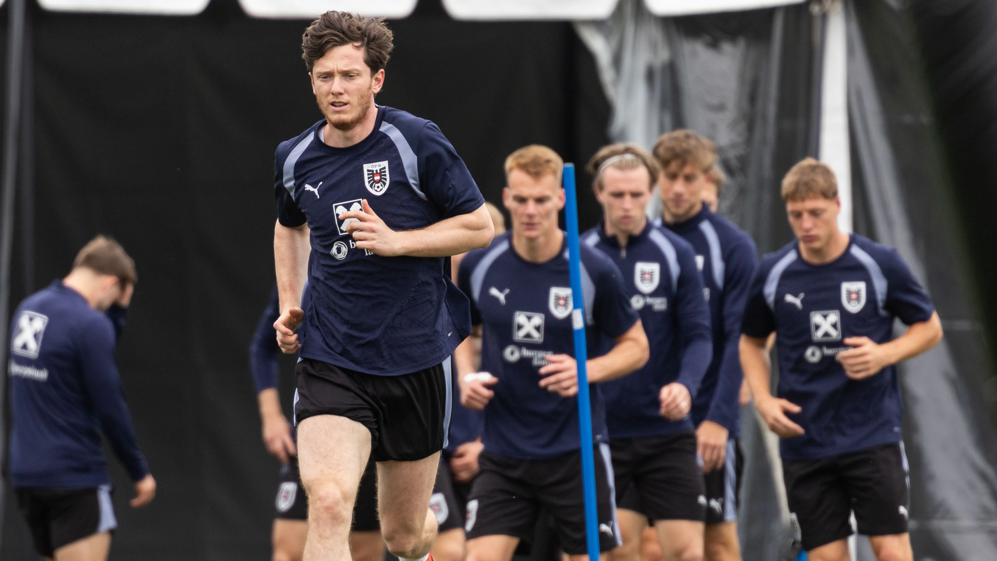 ÖFB-Ass Michael Gregoritsch gab erste Einblicke in ÖFB-Teamcamp.