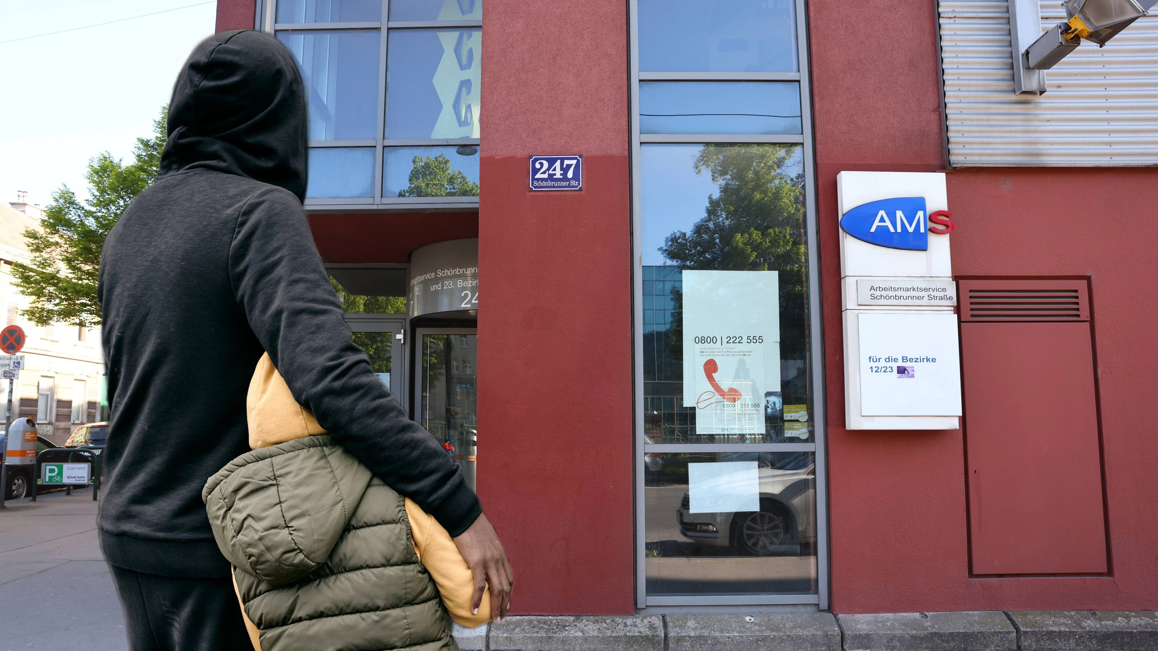 Weniger arbeitslose Flüchtlinge, aber mehr Armut