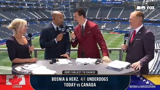 Zlatan bei "Fox Sport"