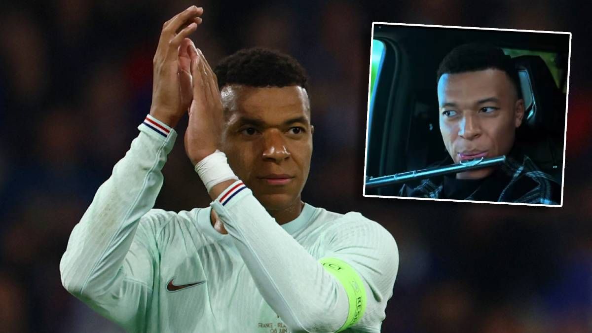 Kylian Mbappe hat kein Talent für die Querflöte. 